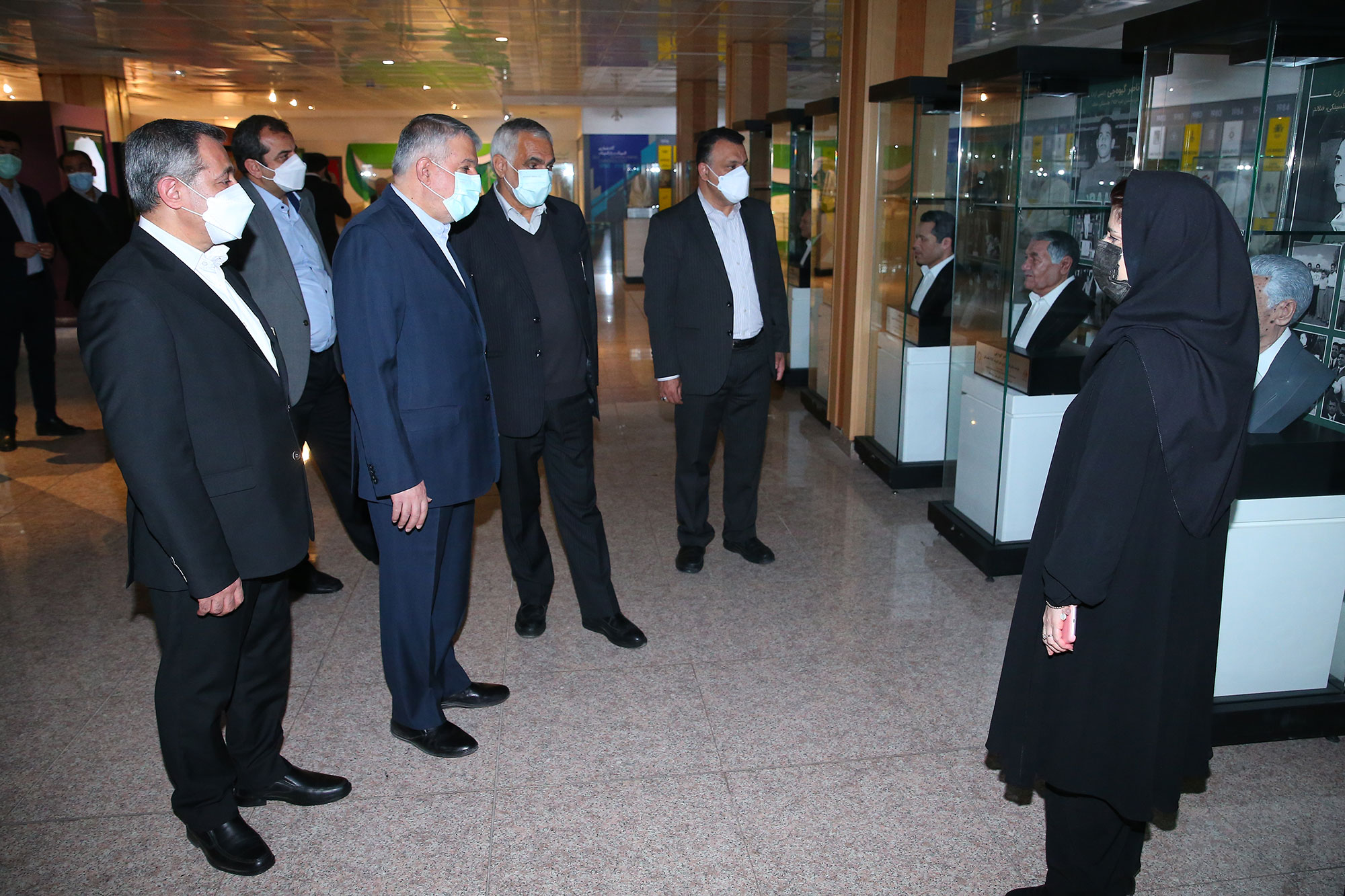 بازدید معاون وزیر کار از موزه ملی ورزش،المپیک و پارالمپیک 3