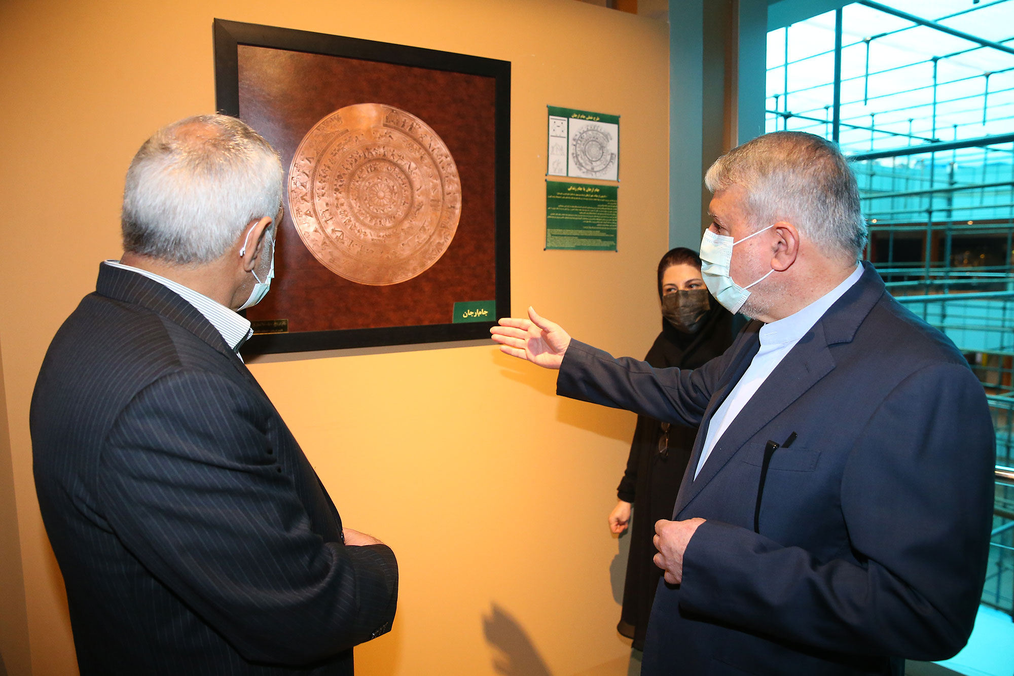 بازدید معاون وزیر کار از موزه ملی ورزش،المپیک و پارالمپیک 6