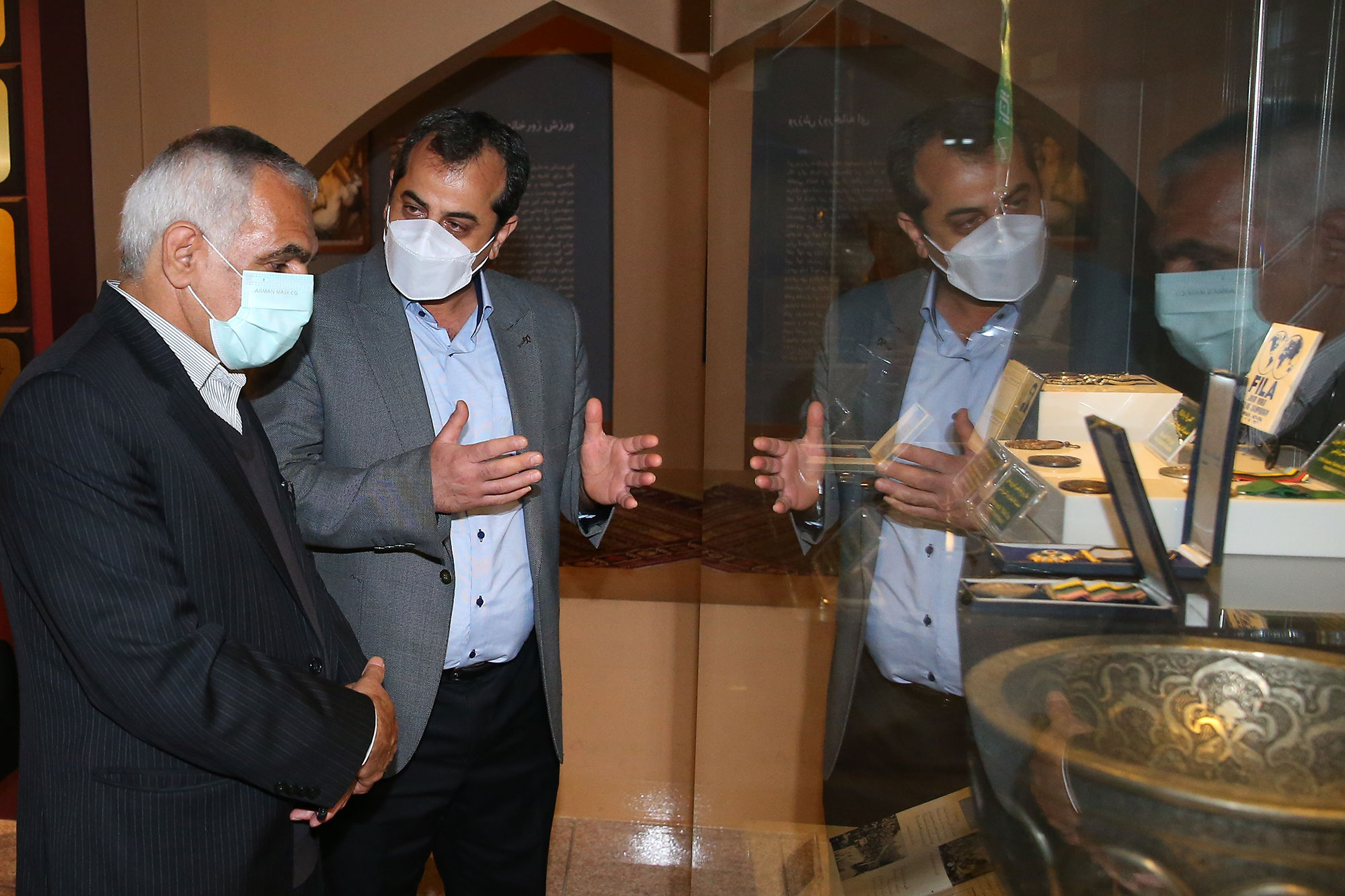 بازدید معاون وزیر کار از موزه ملی ورزش،المپیک و پارالمپیک 8