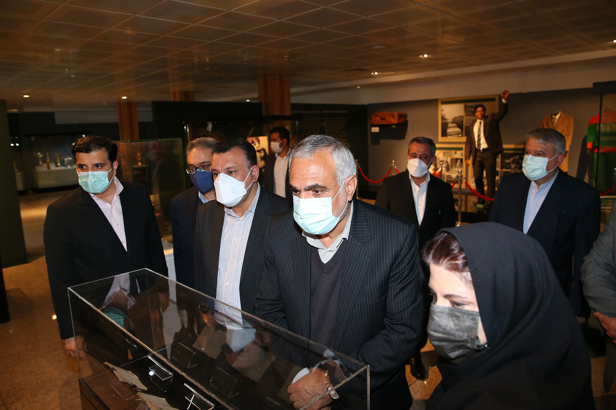 بازدید معاون وزیر کار از موزه ملی ورزش،المپیک و پارالمپیک 12