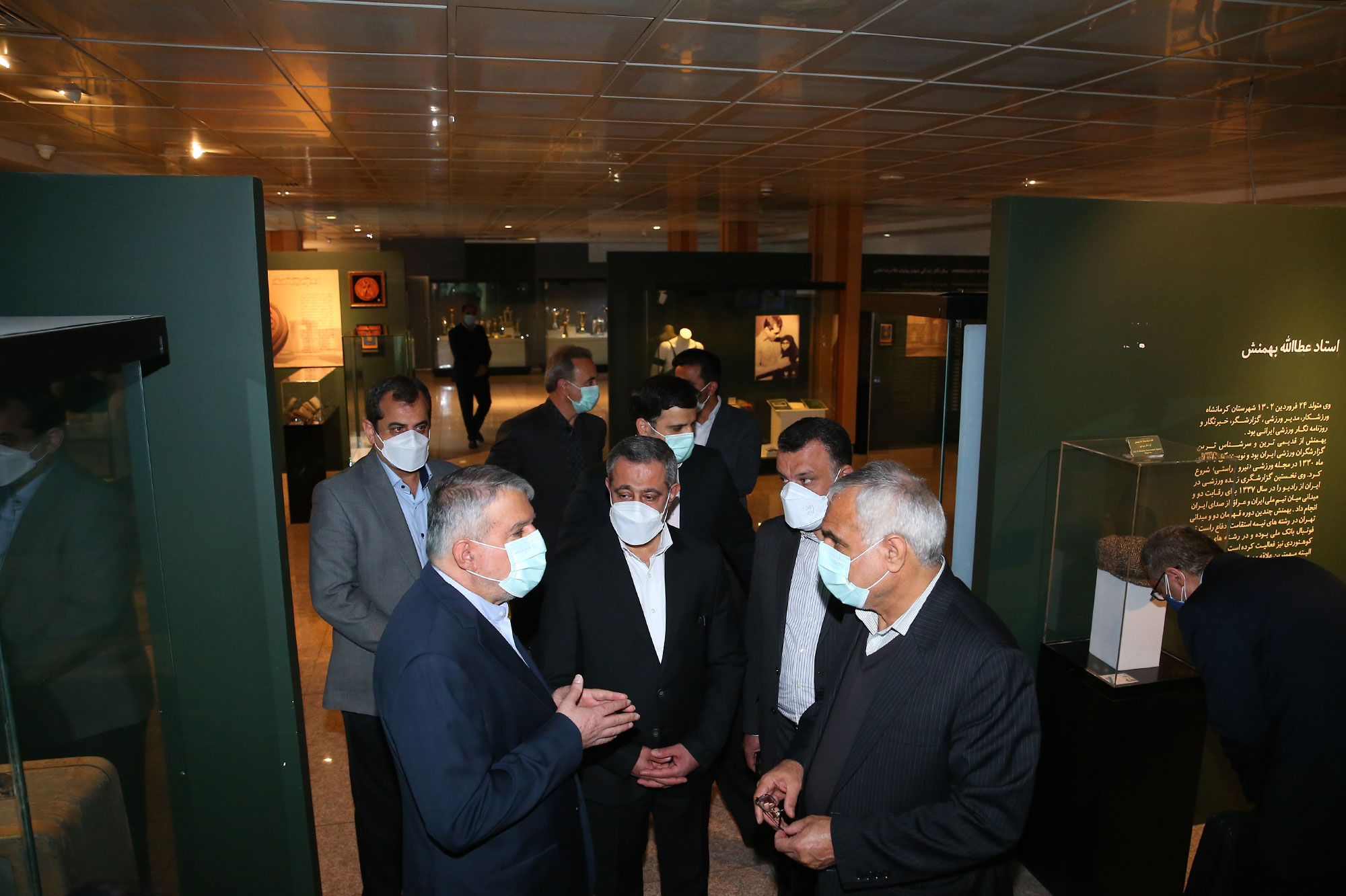 بازدید معاون وزیر کار از موزه ملی ورزش،المپیک و پارالمپیک 19