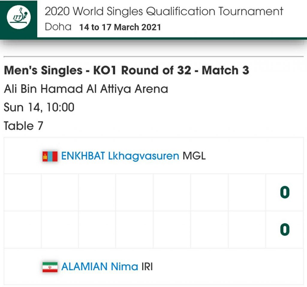 تنیس روی میز دوم