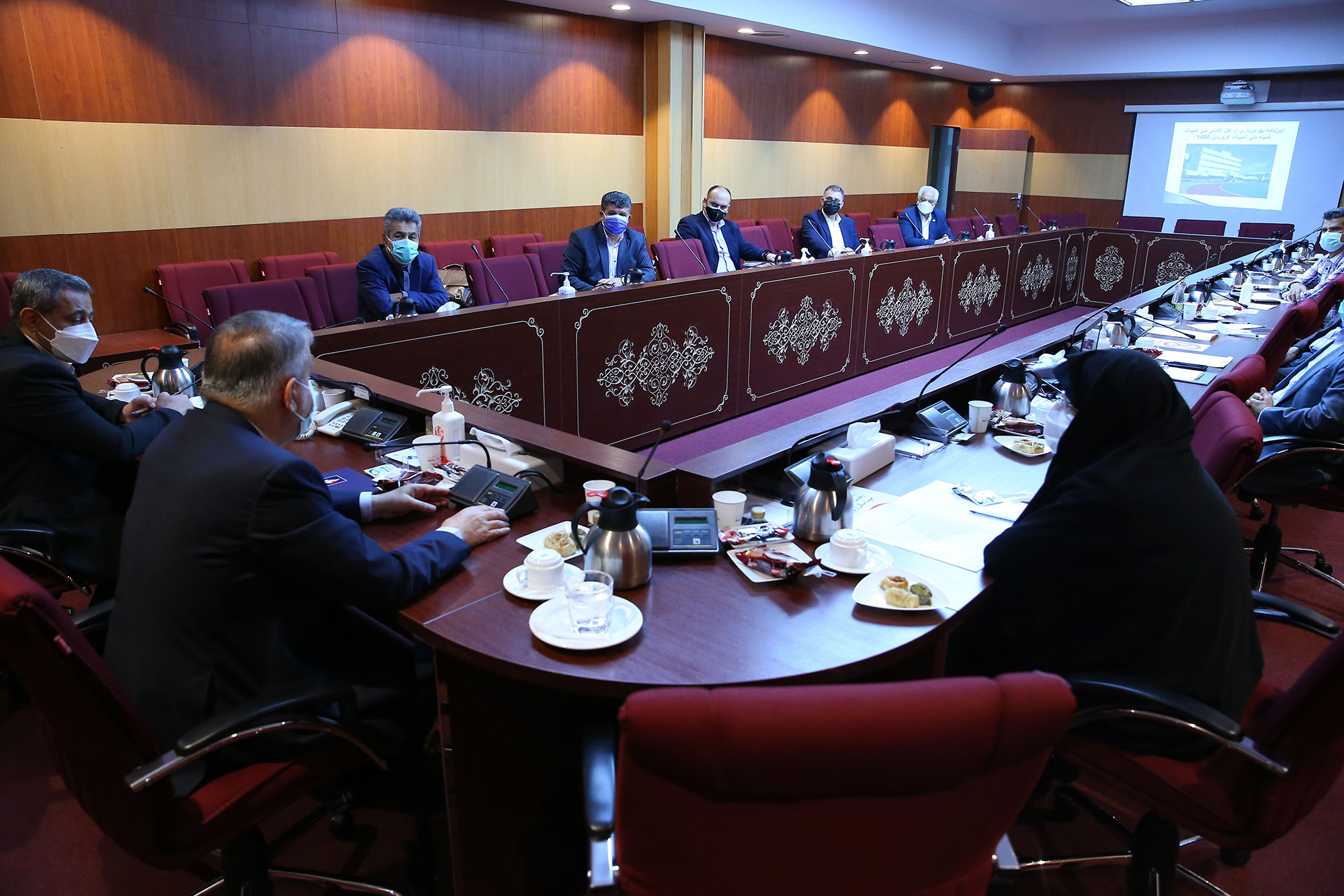 اولین جلسه هیئت اجرایی در سال 1400 3