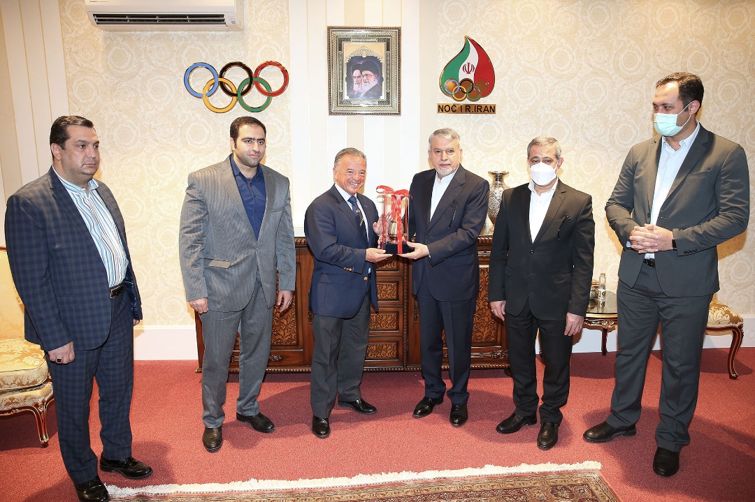 دیدار با رئیس فدراسیون جهانی پرورش اندام