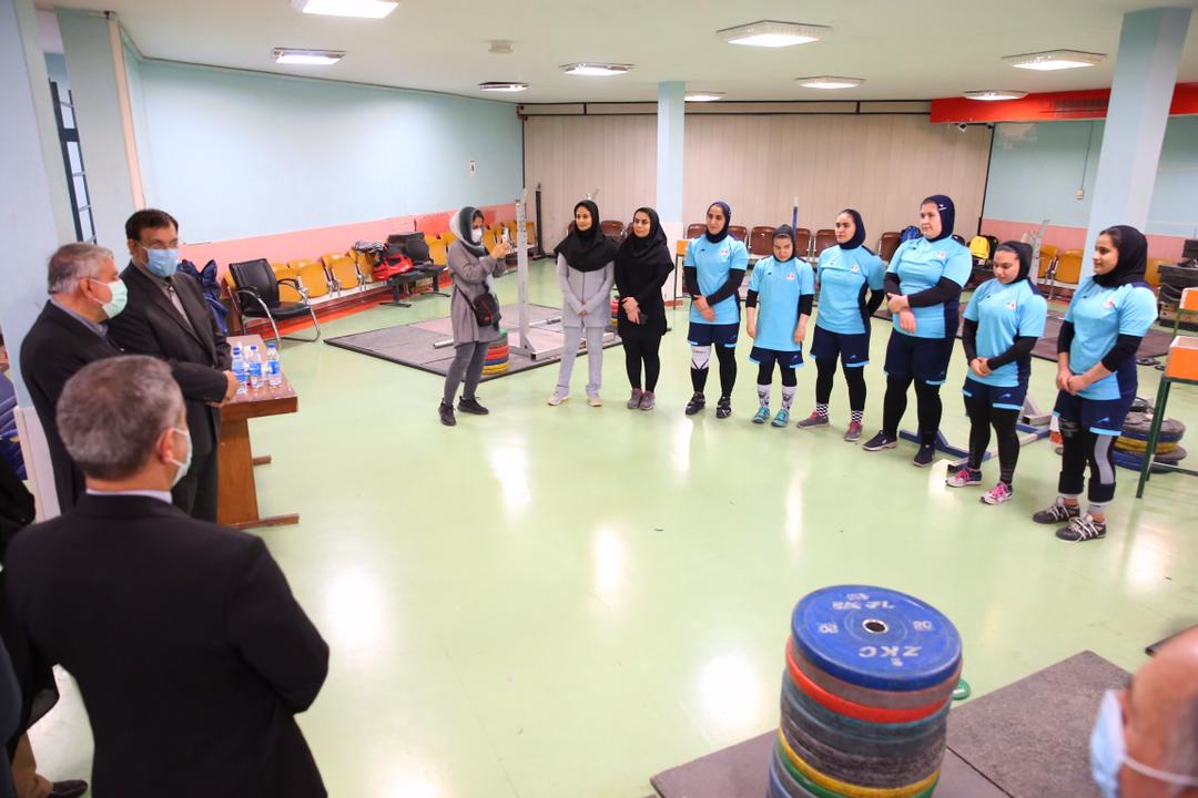 اردوی وزنه برداری بانوان