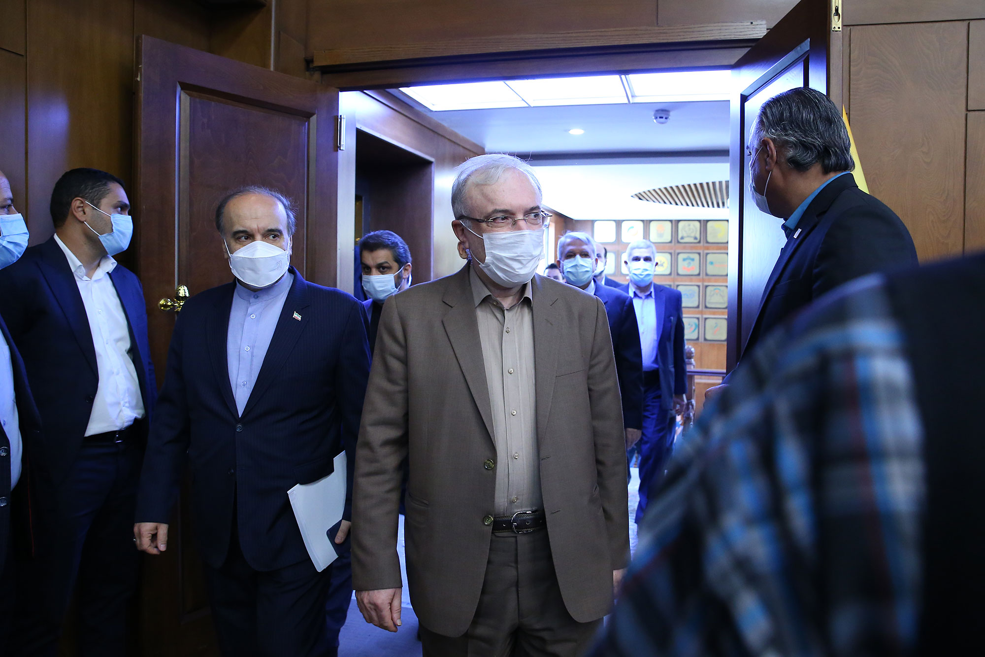 امضای تفاهم نامه وزرات اموزش و پرورش، بهداشت و ورزش و جوانان 5