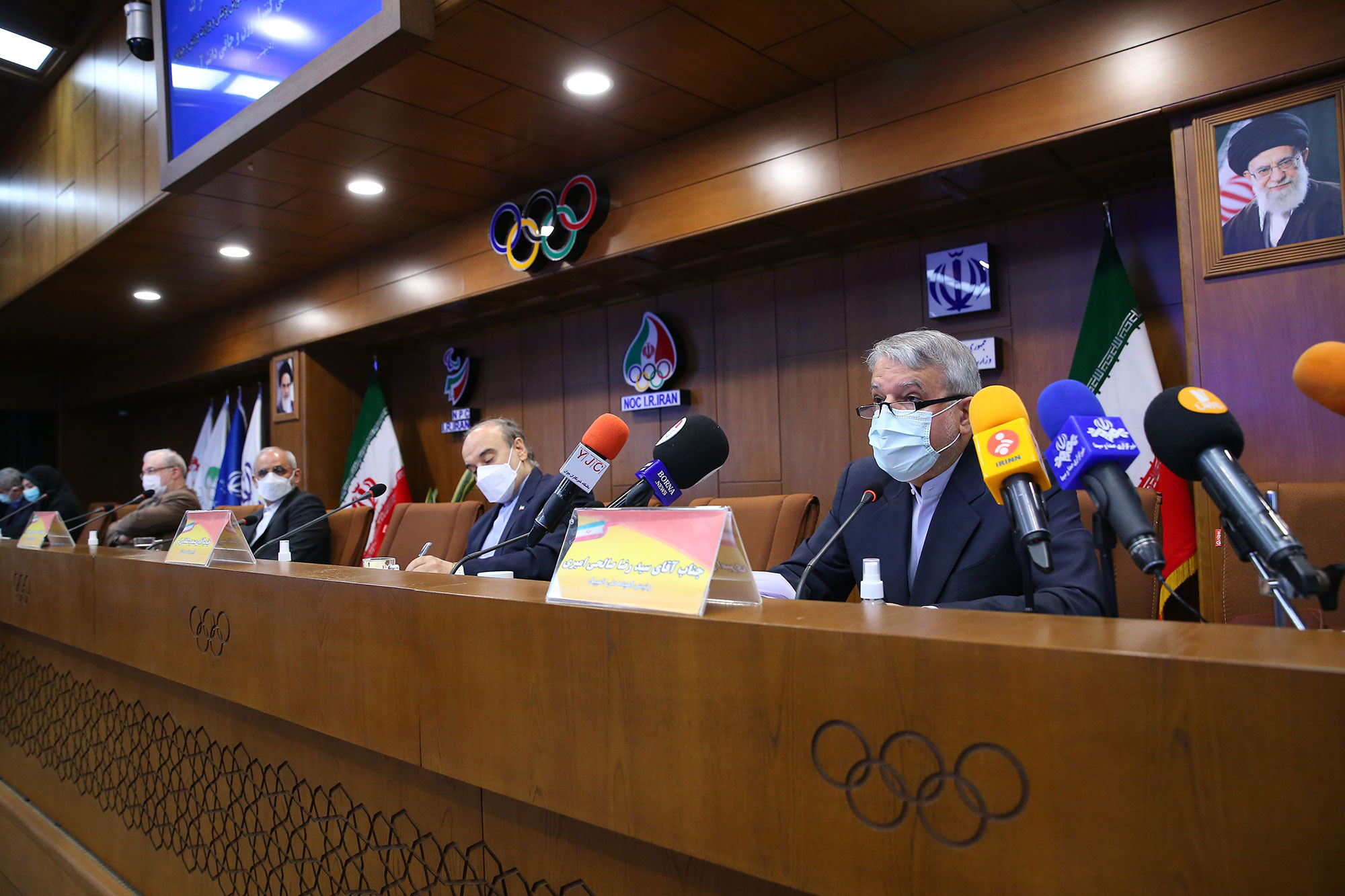 امضای تفاهم نامه وزرات اموزش و پرورش، بهداشت و ورزش و جوانان 7