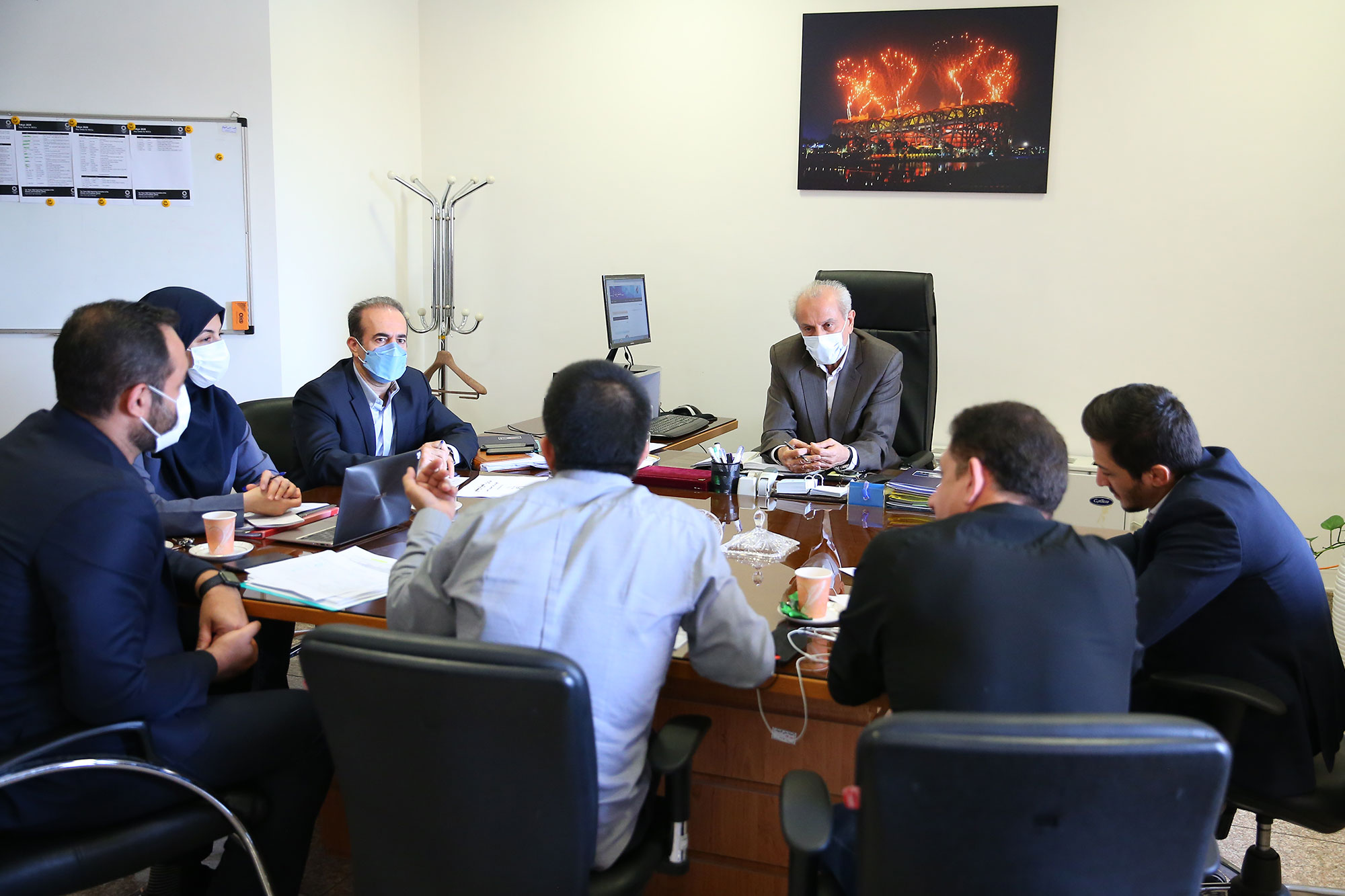 جلسات سرپرست کاروان المپیک توکیو با فدراسیون های المپیکی 9