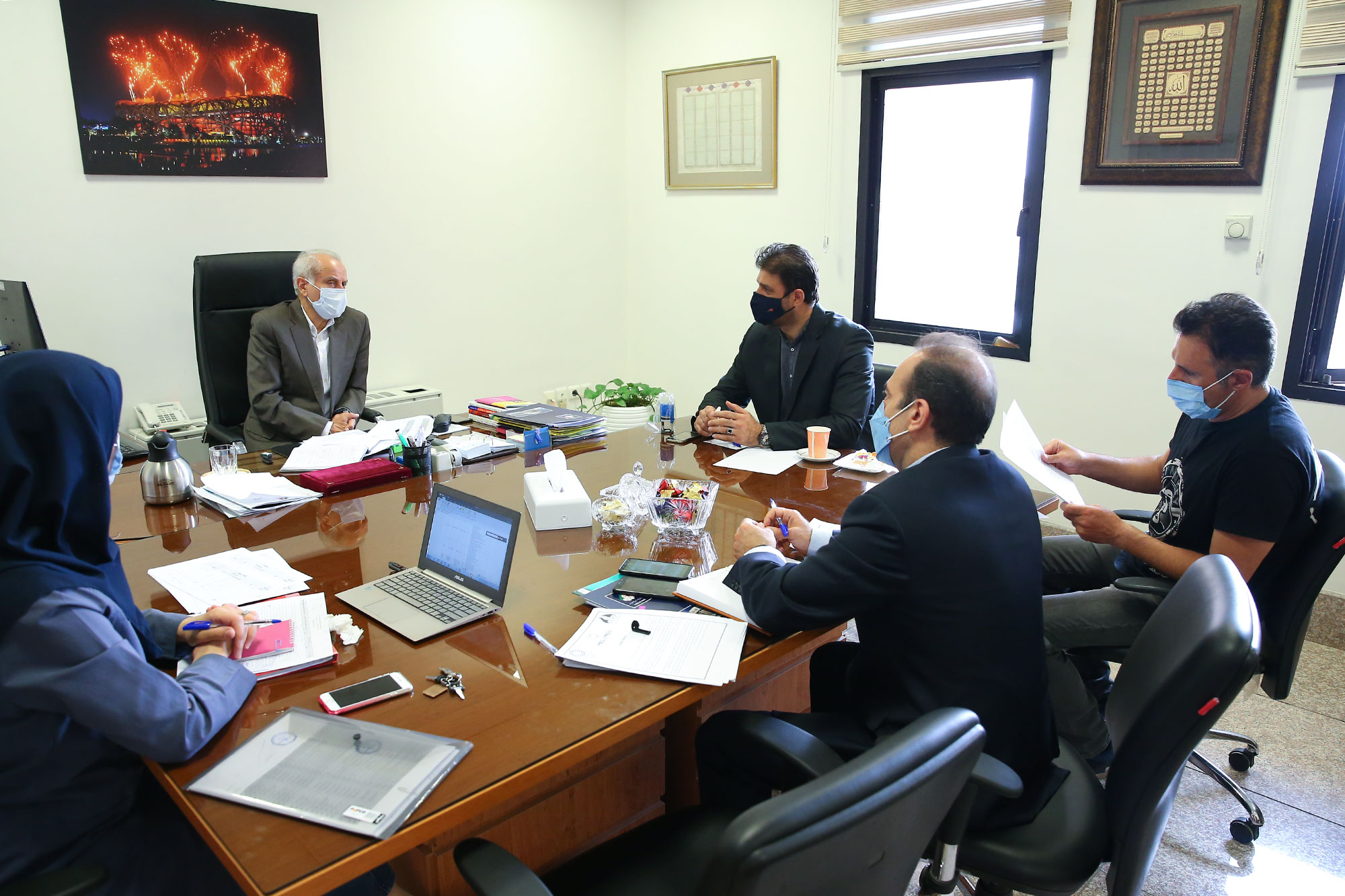 جلسات سرپرست کاروان المپیک توکیو با فدراسیون های المپیکی 11