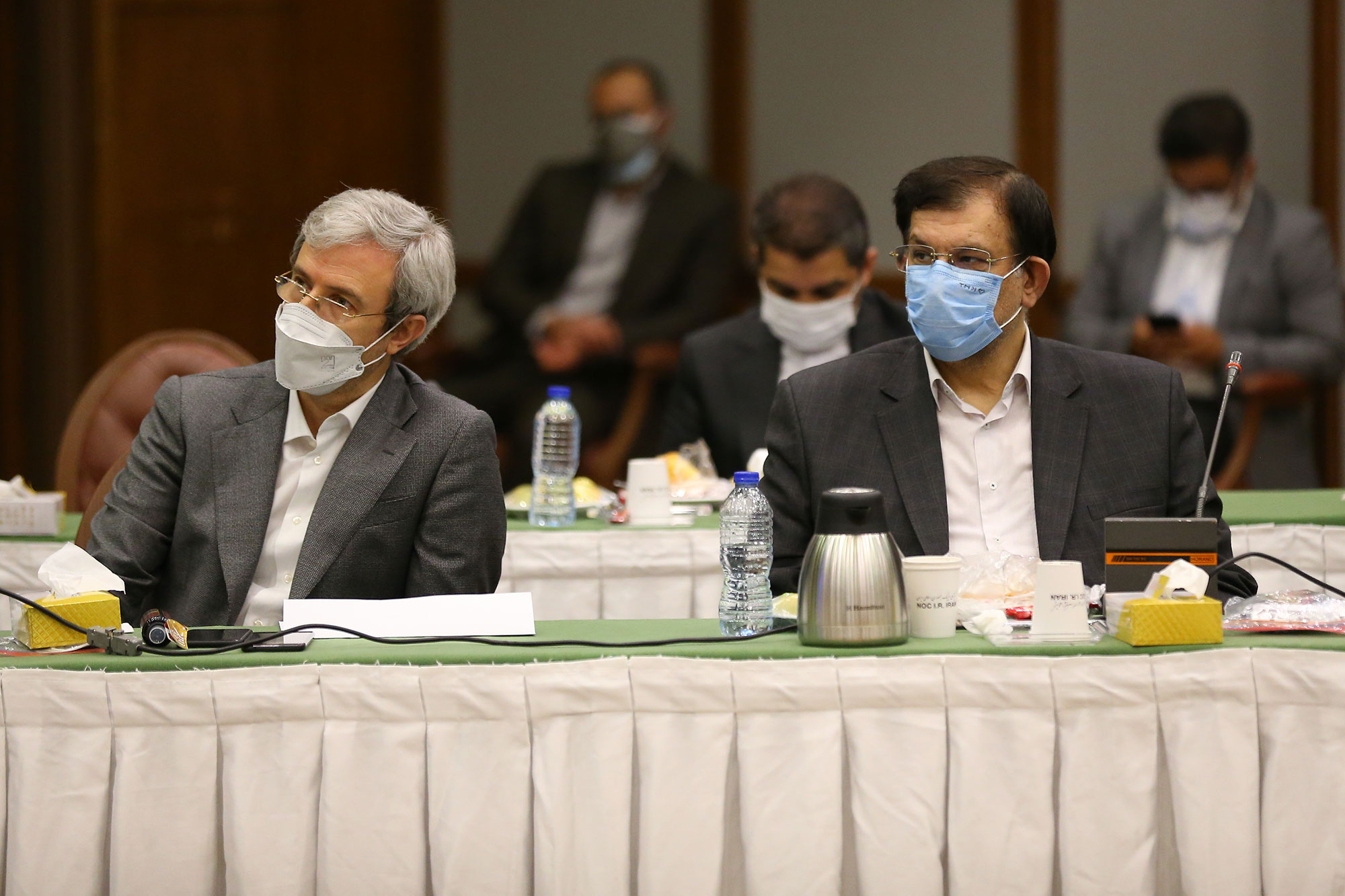 بازدید دکتر نوبخت از اردو تیم ملی کشتی فرنگی و نشست صمیمانه با روسای فدراسیون های ورزشی 16