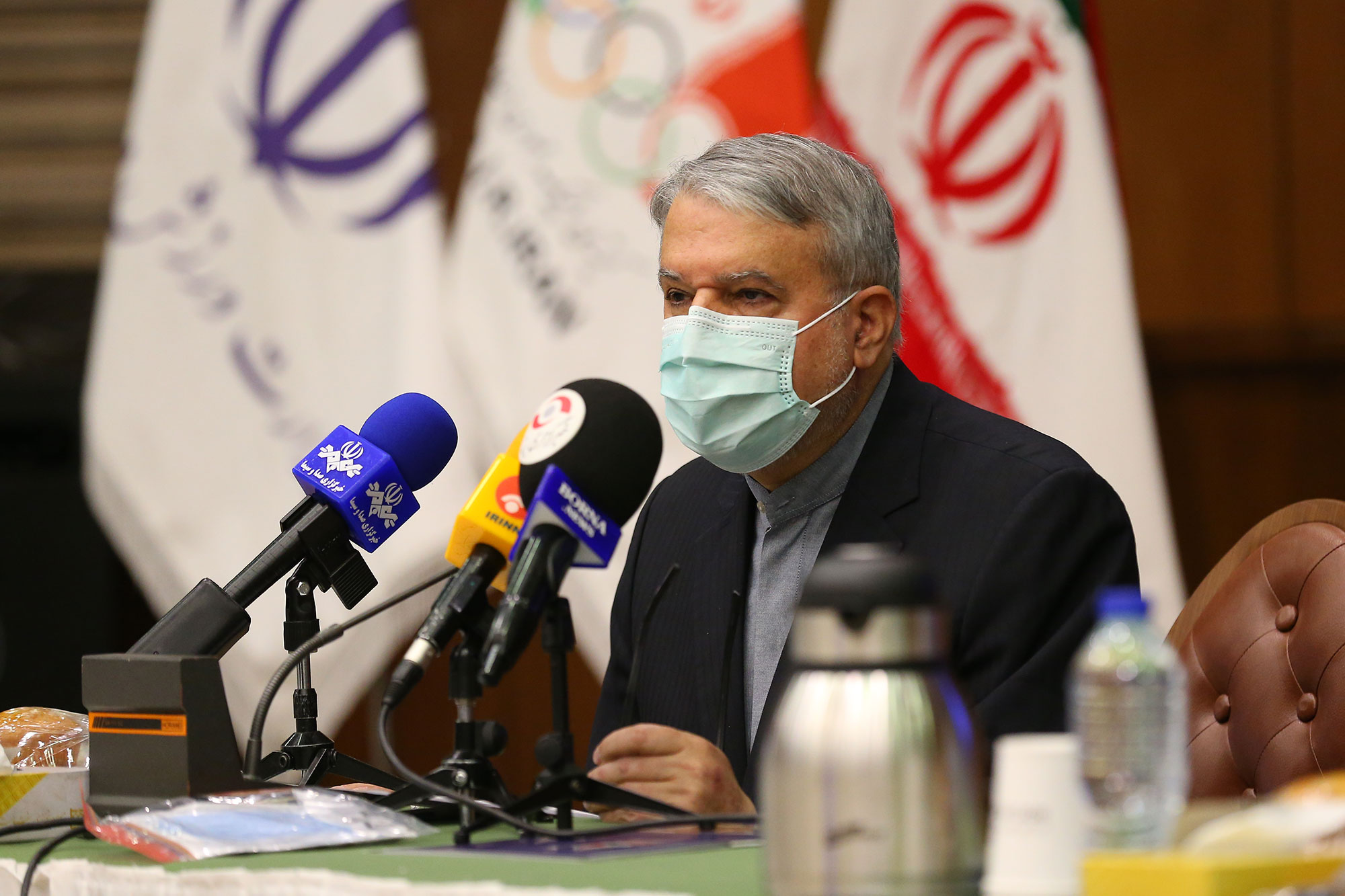 بازدید دکتر نوبخت از اردو تیم ملی کشتی فرنگی و نشست صمیمانه با روسای فدراسیون های ورزشی 19