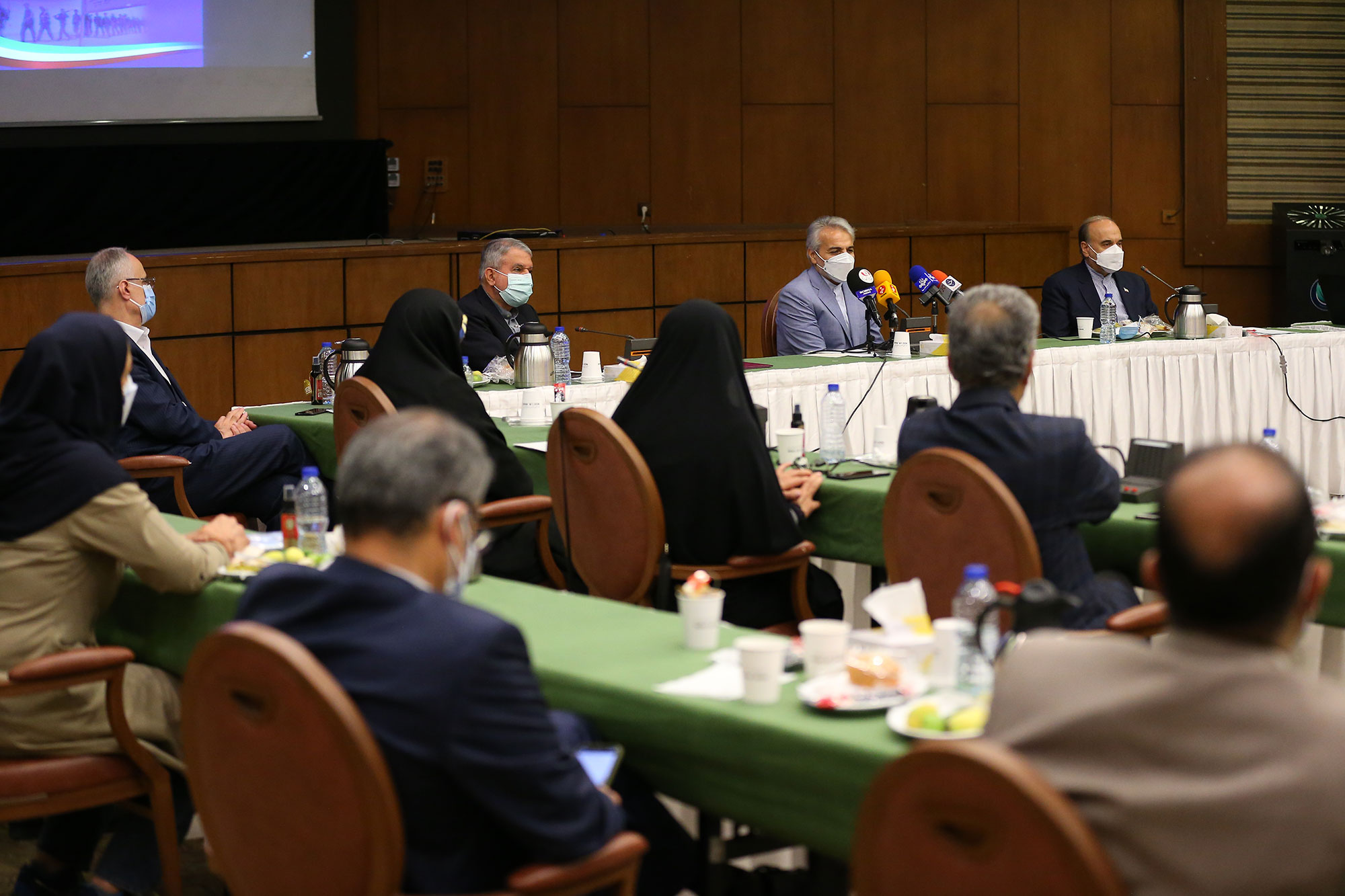 بازدید دکتر نوبخت از اردو تیم ملی کشتی فرنگی و نشست صمیمانه با روسای فدراسیون های ورزشی 22