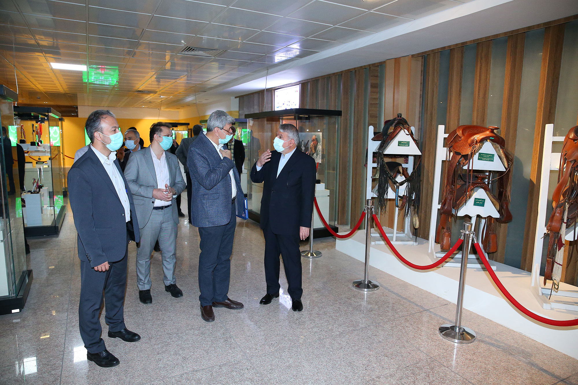 بازدید ریاست دانشگاه علوم تحقیقات و فناوری از موزه ملی ورزش و امضا تفاهم نامه همکاری با کمیته ملی المپیک 9