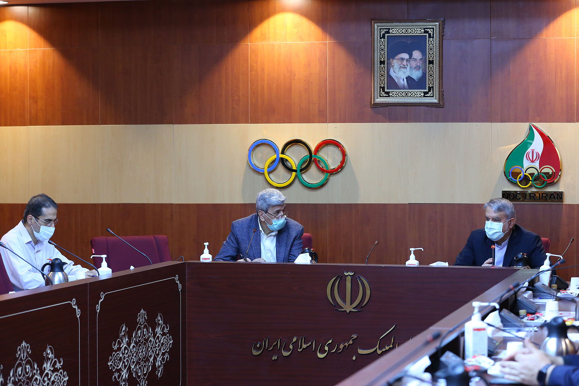 بازدید ریاست دانشگاه علوم تحقیقات و فناوری از موزه ملی ورزش و امضا تفاهم نامه همکاری با کمیته ملی المپیک 20