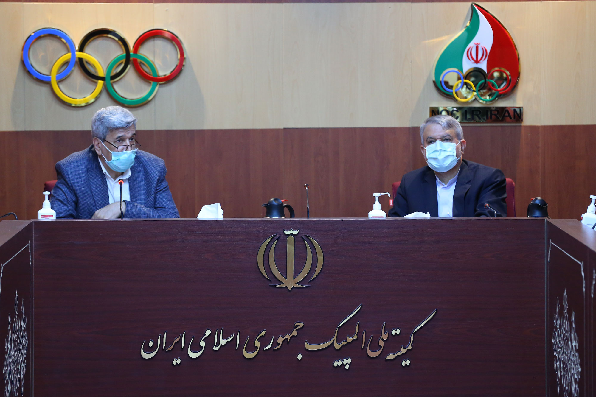 بازدید ریاست دانشگاه علوم تحقیقات و فناوری از موزه ملی ورزش و امضا تفاهم نامه همکاری با کمیته ملی المپیک 23