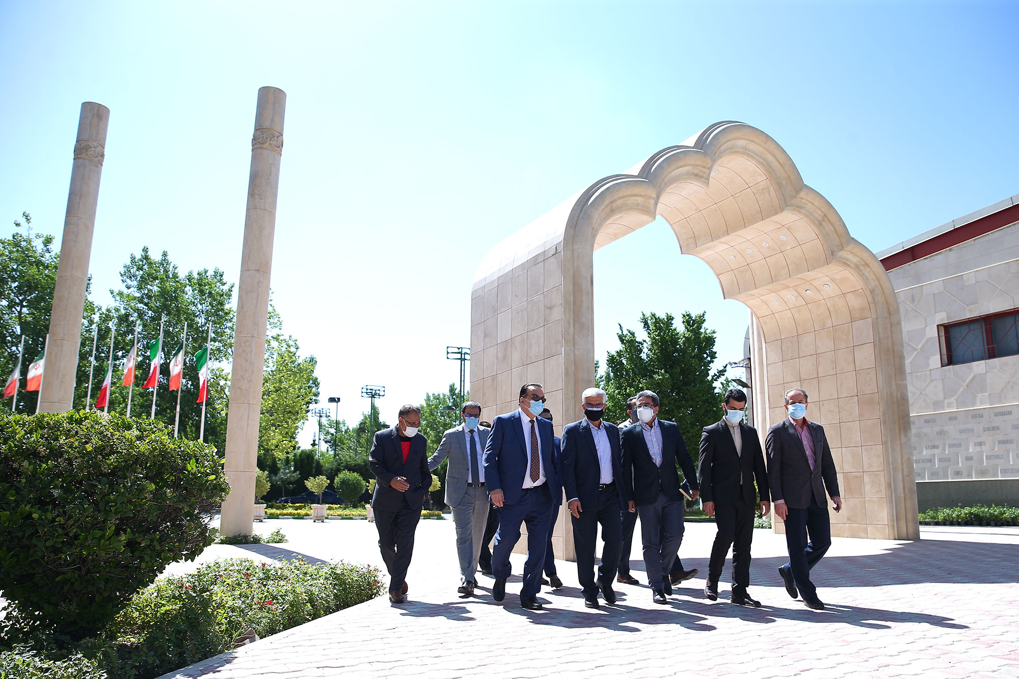 دیدارهای مسولان ورزش افغانستان از فدراسیون های ورزشی 1