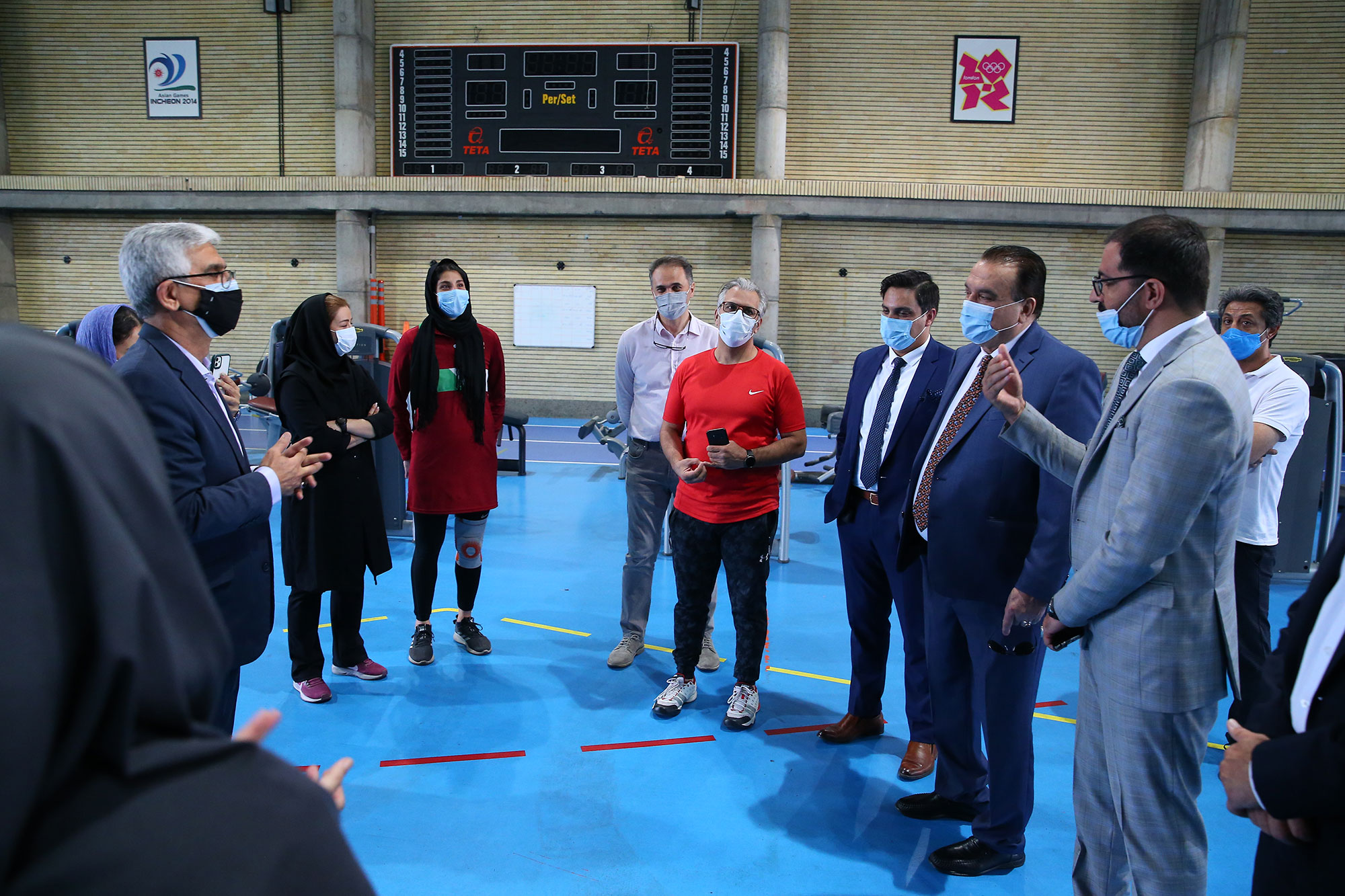 دیدارهای مسولان ورزش افغانستان از فدراسیون های ورزشی 7