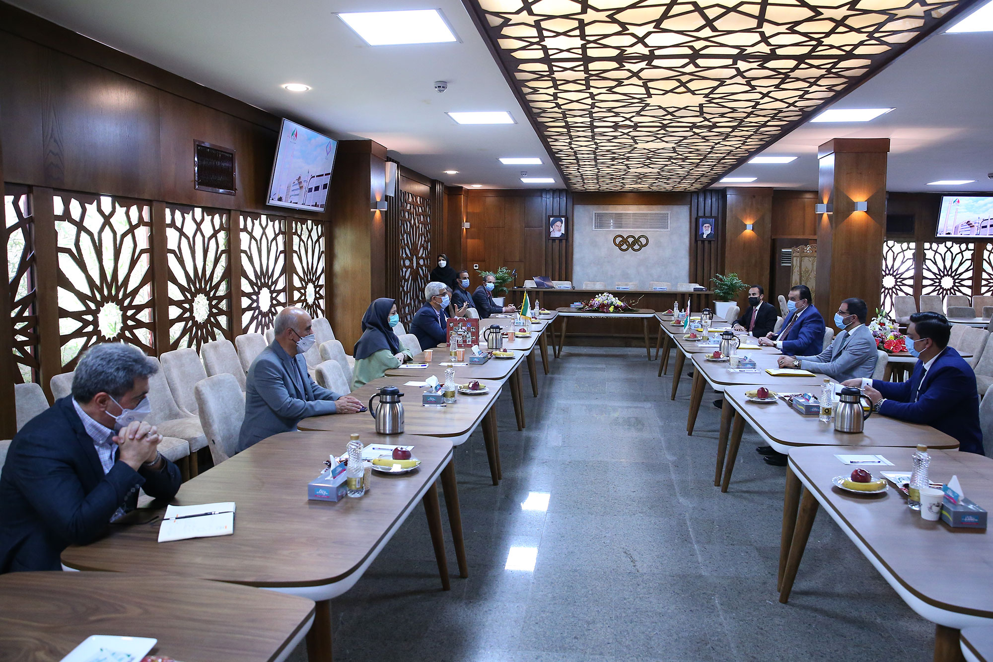 دیدارهای مسولان ورزش افغانستان از فدراسیون های ورزشی 8