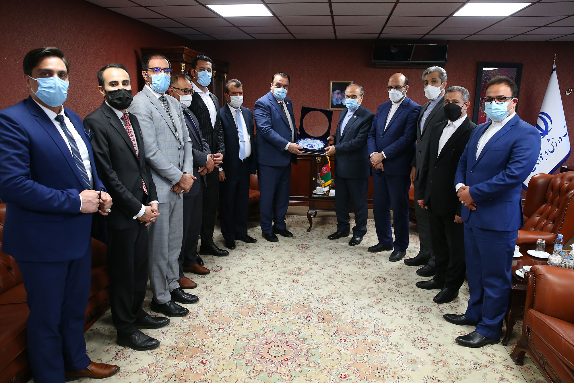 دیدارهای مسولان ورزش افغانستان از فدراسیون های ورزشی 14