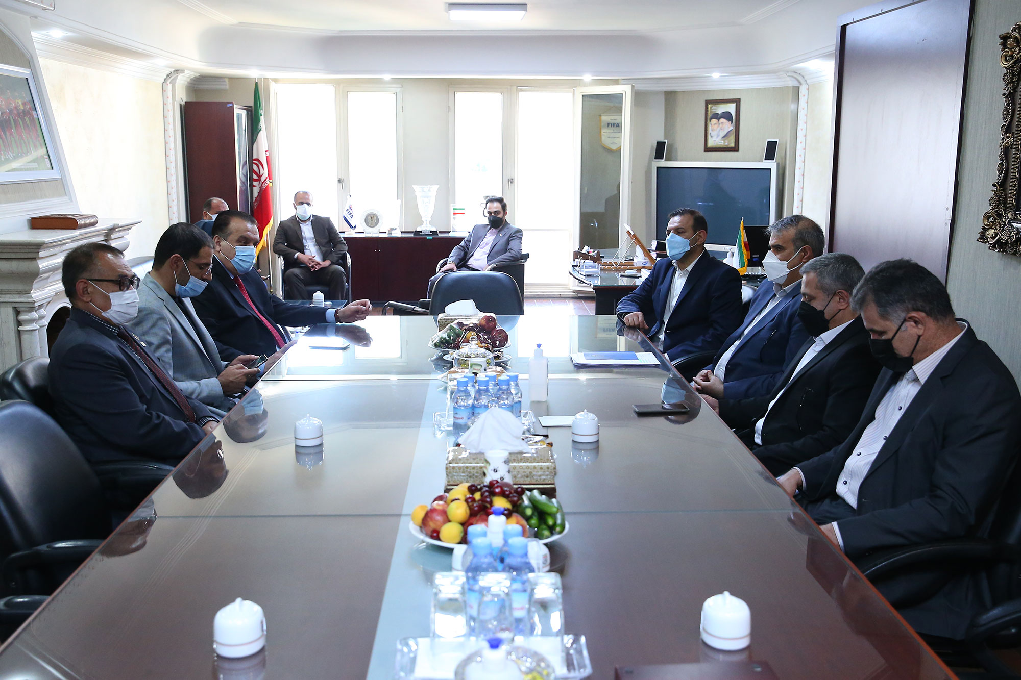 دیدارهای مسولان ورزش افغانستان از فدراسیون های ورزشی 17