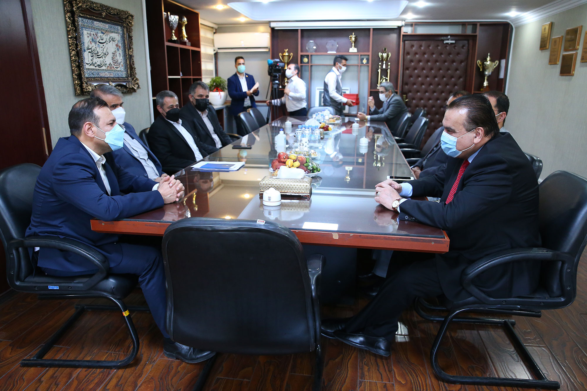 دیدارهای مسولان ورزش افغانستان از فدراسیون های ورزشی 18