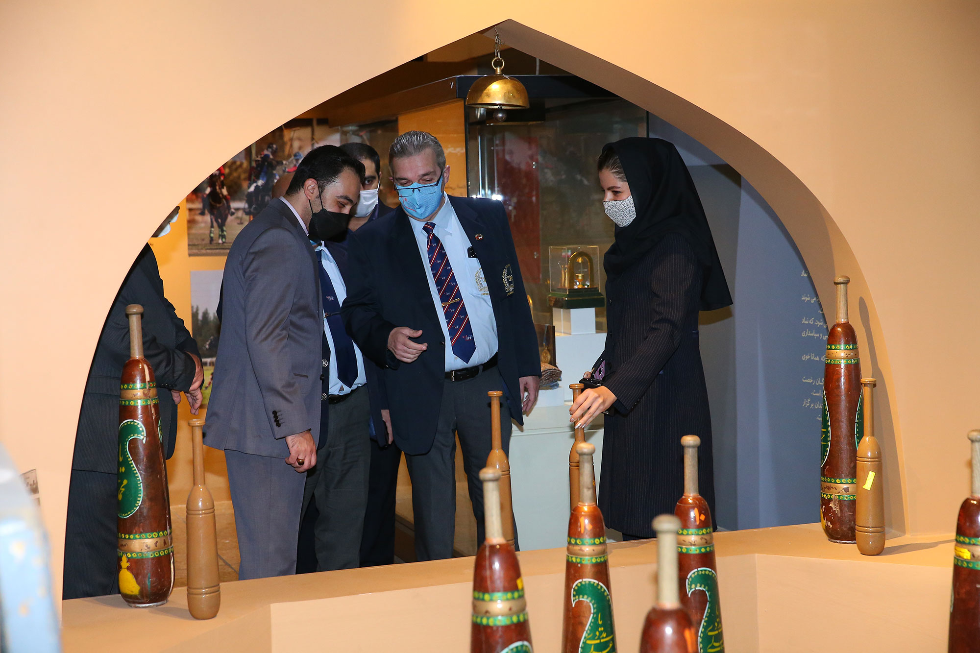 دیدار دبیرکل کمیته ملی المپیک با رییس فدراسیون جهانی پرورش اندام 1