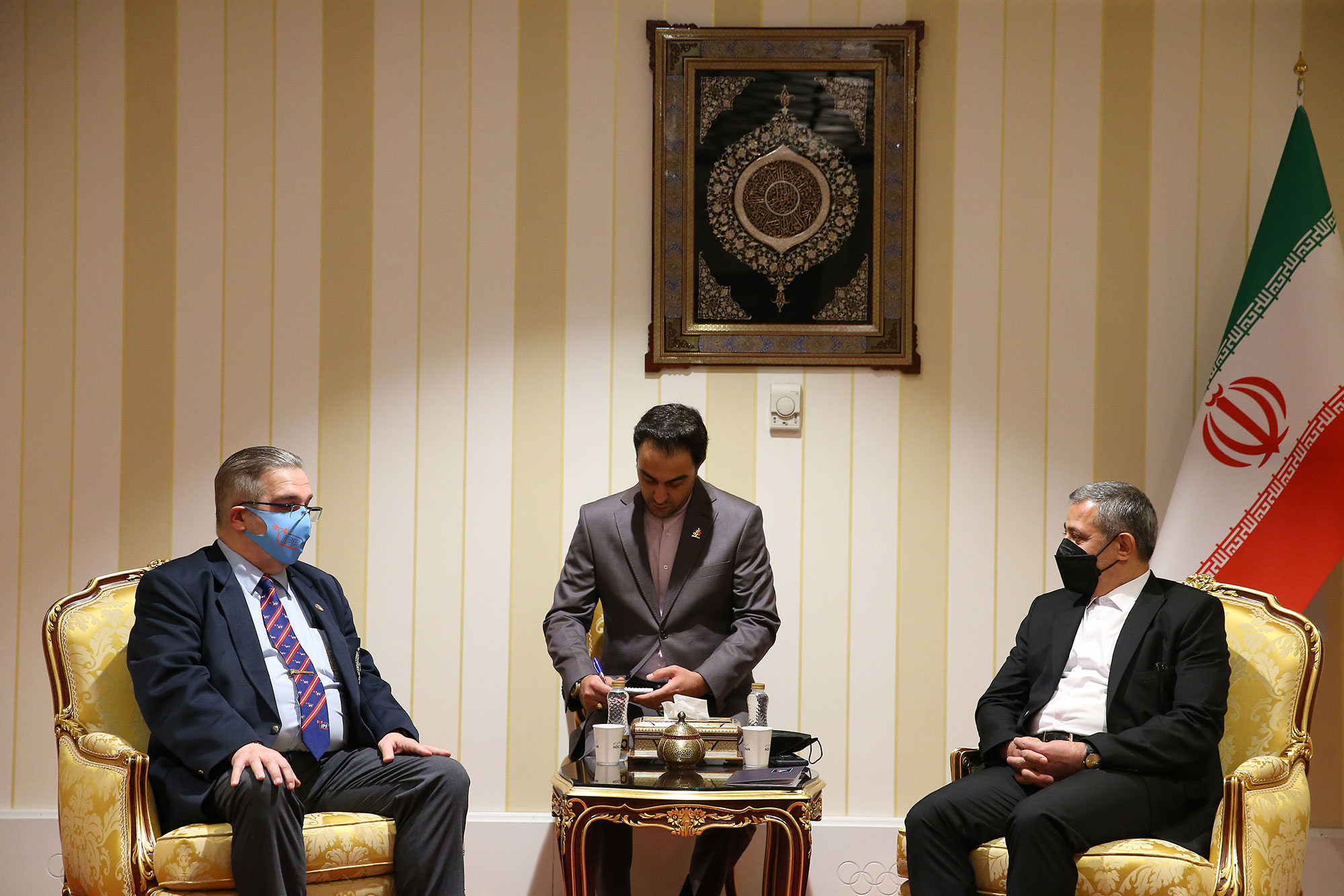 دیدار دبیرکل کمیته ملی المپیک با رییس فدراسیون جهانی پرورش اندام 3