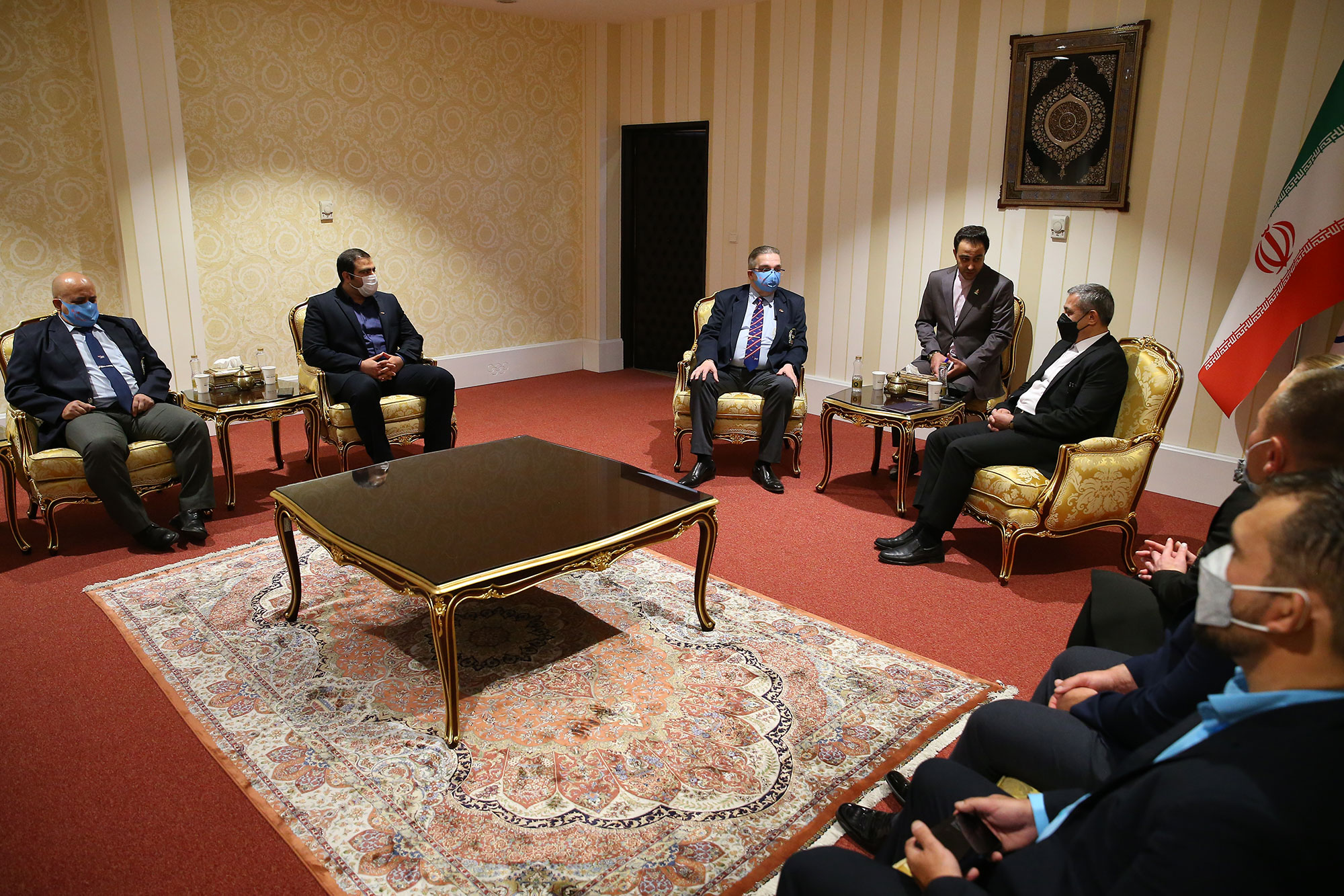 دیدار دبیرکل کمیته ملی المپیک با رییس فدراسیون جهانی پرورش اندام 5