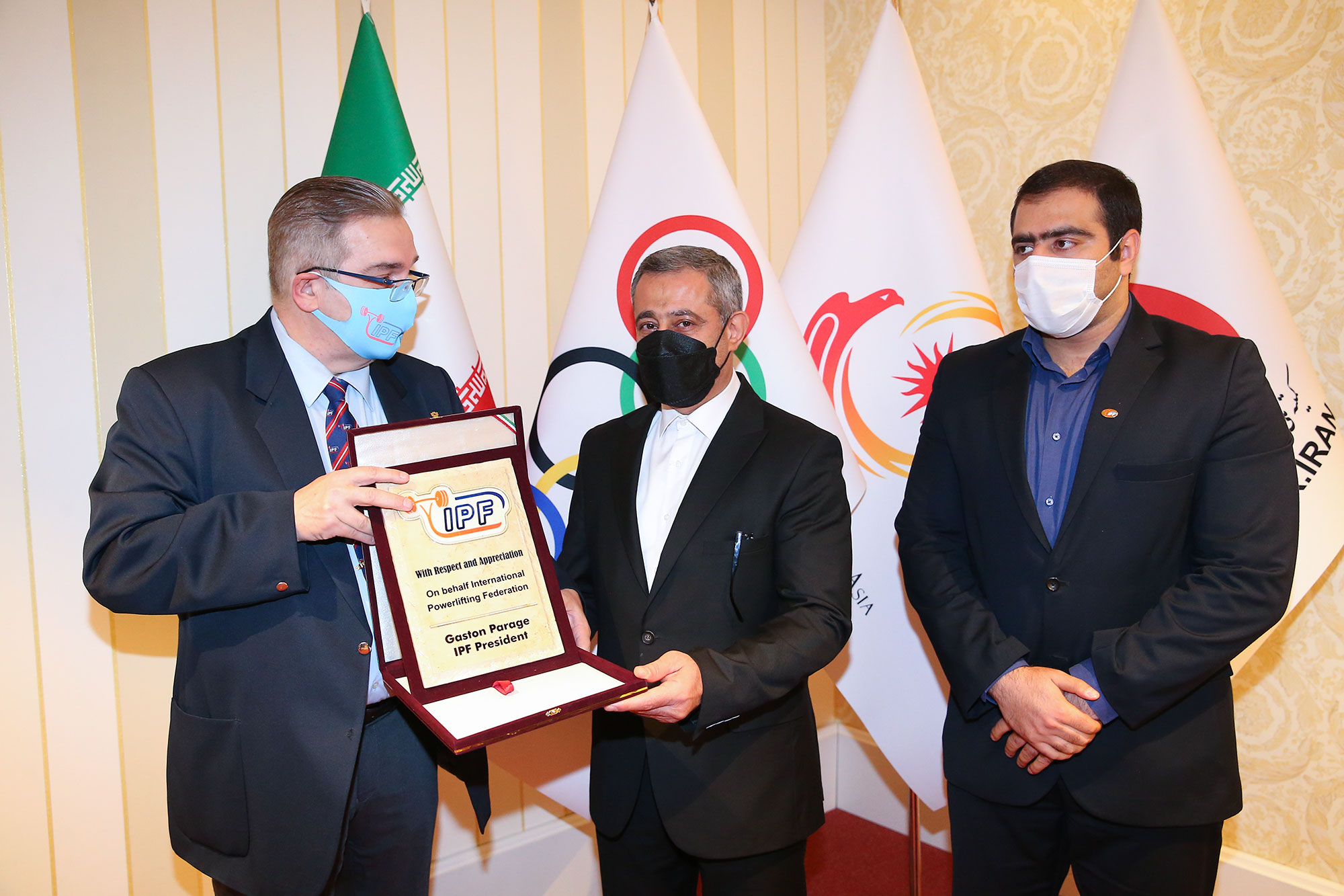 دیدار دبیرکل کمیته ملی المپیک با رییس فدراسیون جهانی پرورش اندام 10