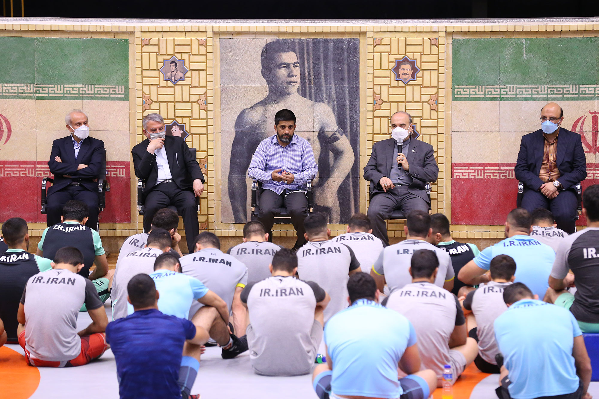 بازدید از اردو تیم ملی کشتی و والیبال 2