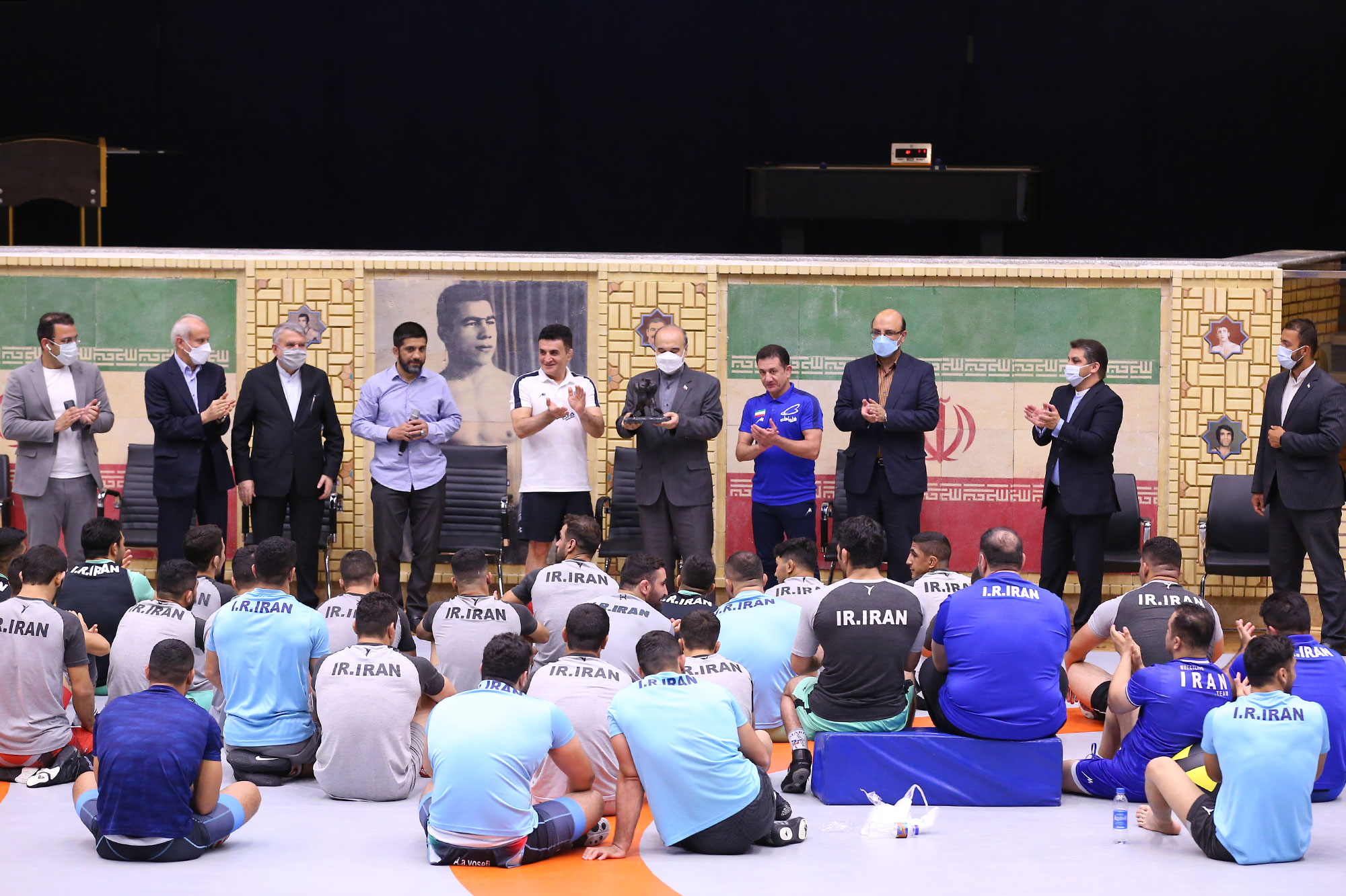 بازدید از اردو تیم ملی کشتی و والیبال 4