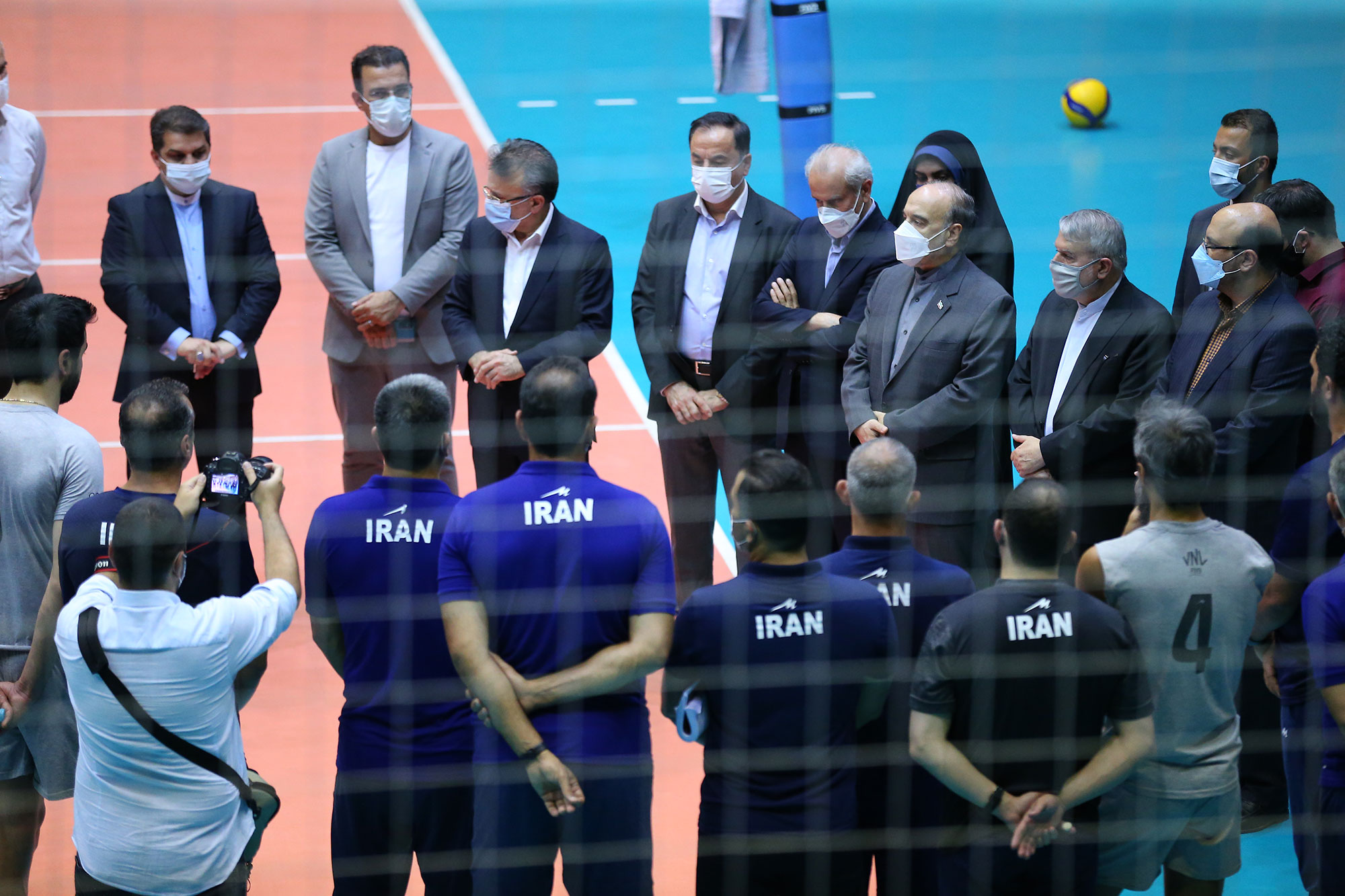 بازدید از اردو تیم ملی کشتی و والیبال 14