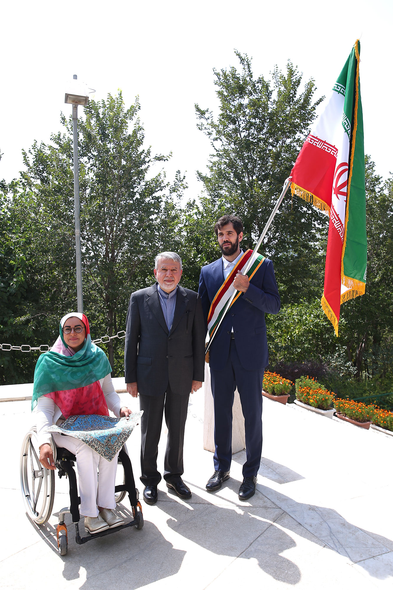 مراسم تحویل پرچم و قرائت سوگندنامه المپیک توکیو 7