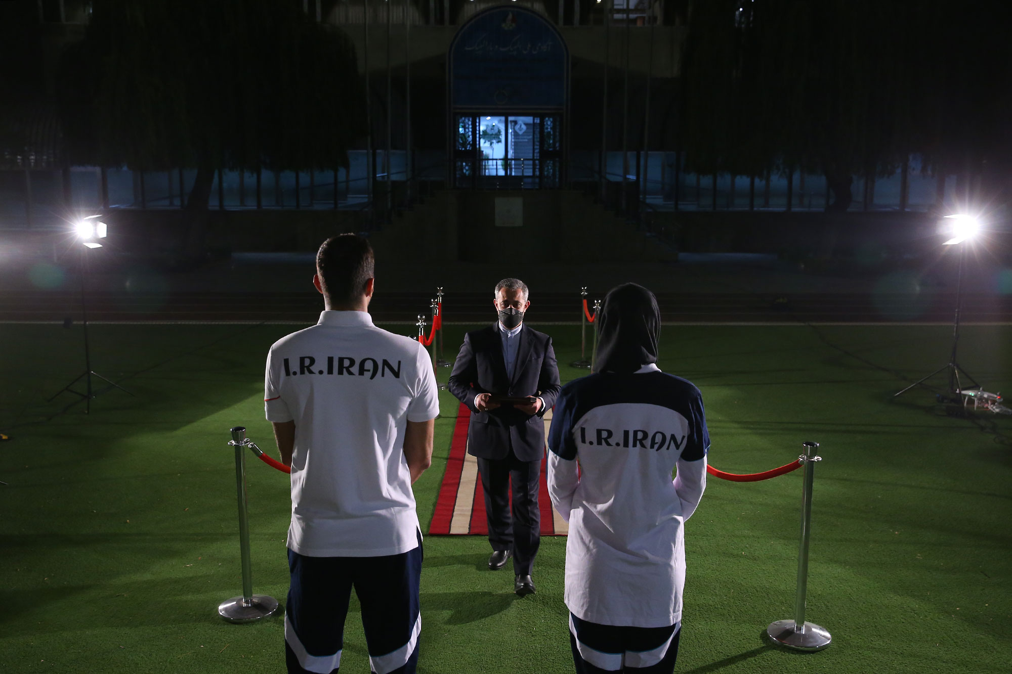 مراسم تحویل پرچم و قرائت سوگندنامه المپیک توکیو 9