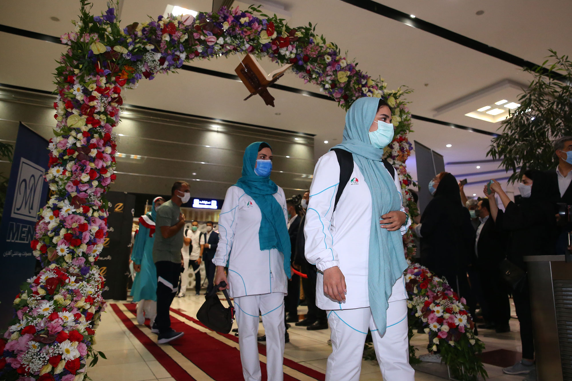 مراسم بدرقه کاروان ورزشی بازیهای المپیک توکیو 2020 18