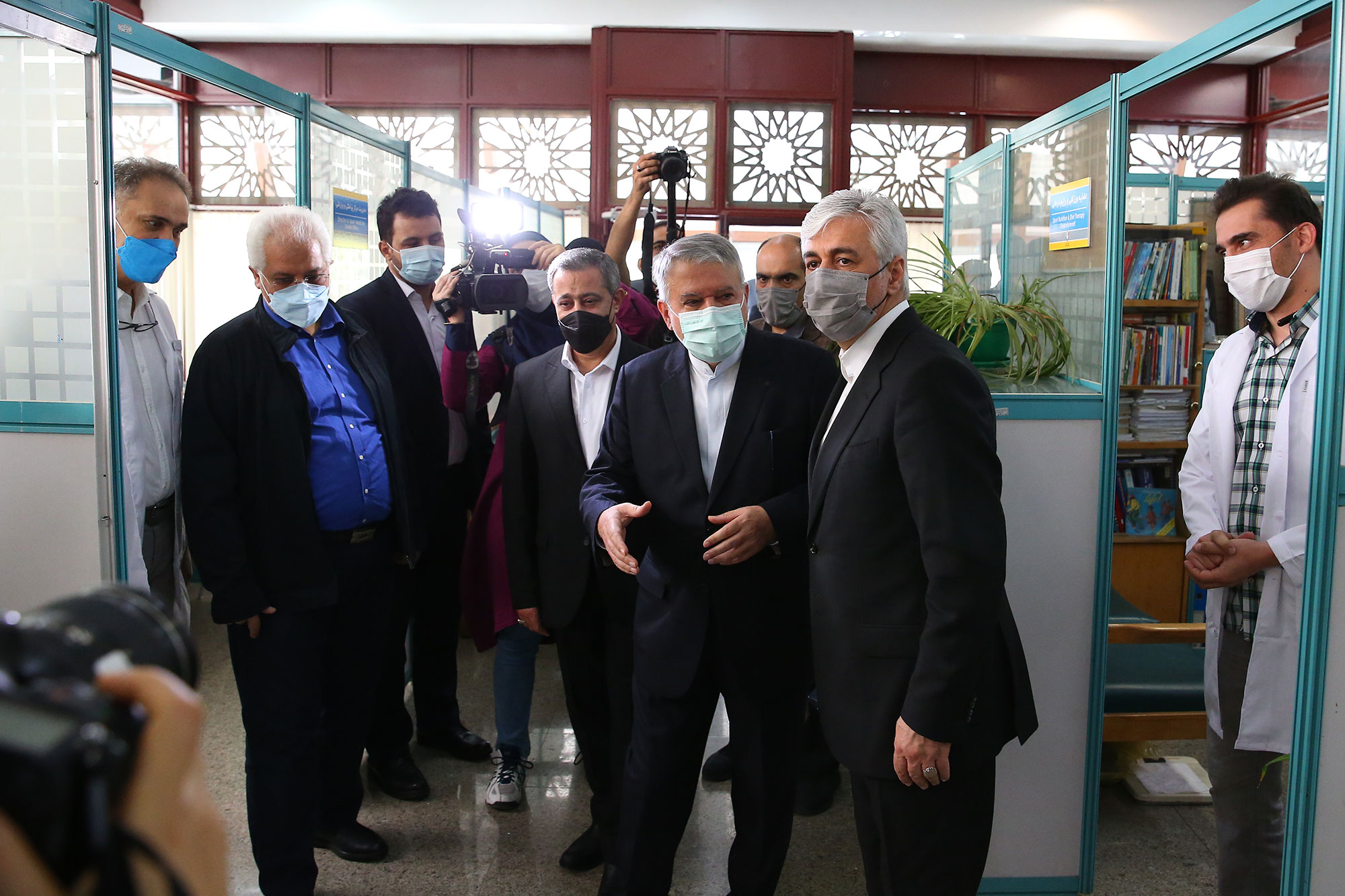 بازدید وزیر ورزش و جوانان از آکادمی ملی المپیک و افتتاح سالن فانکشنال 5