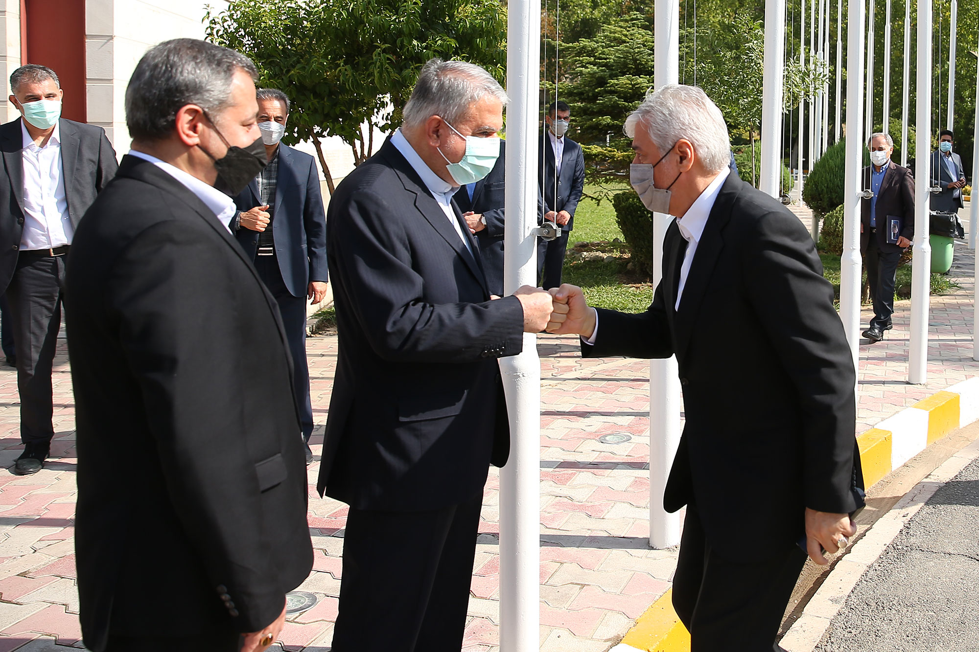 بازدید وزیر ورزش و جوانان از آکادمی ملی المپیک و افتتاح سالن فانکشنال 9