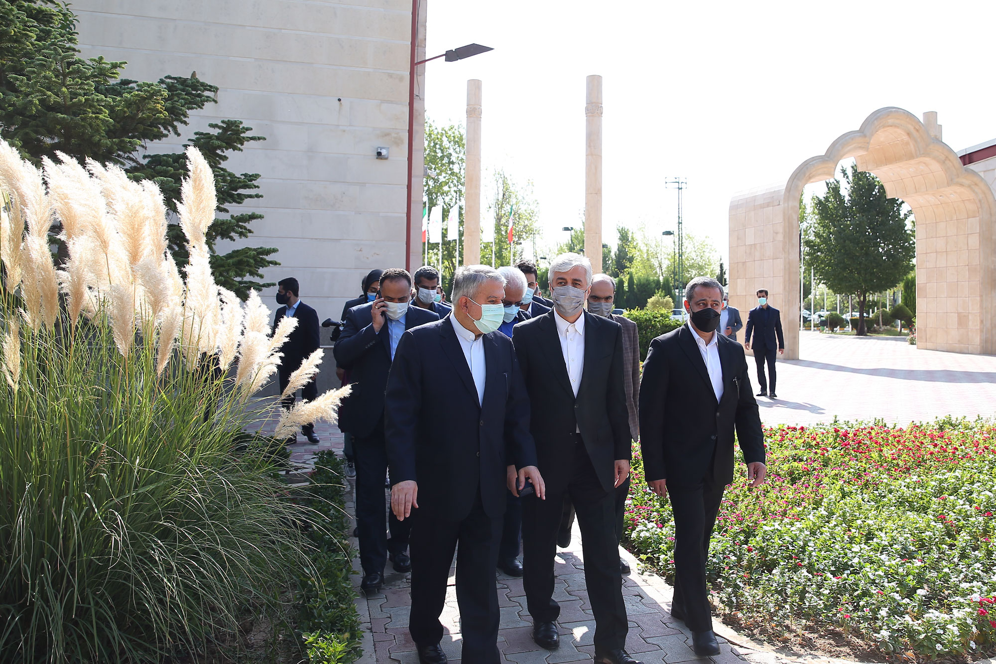 بازدید وزیر ورزش و جوانان از آکادمی ملی المپیک و افتتاح سالن فانکشنال 11