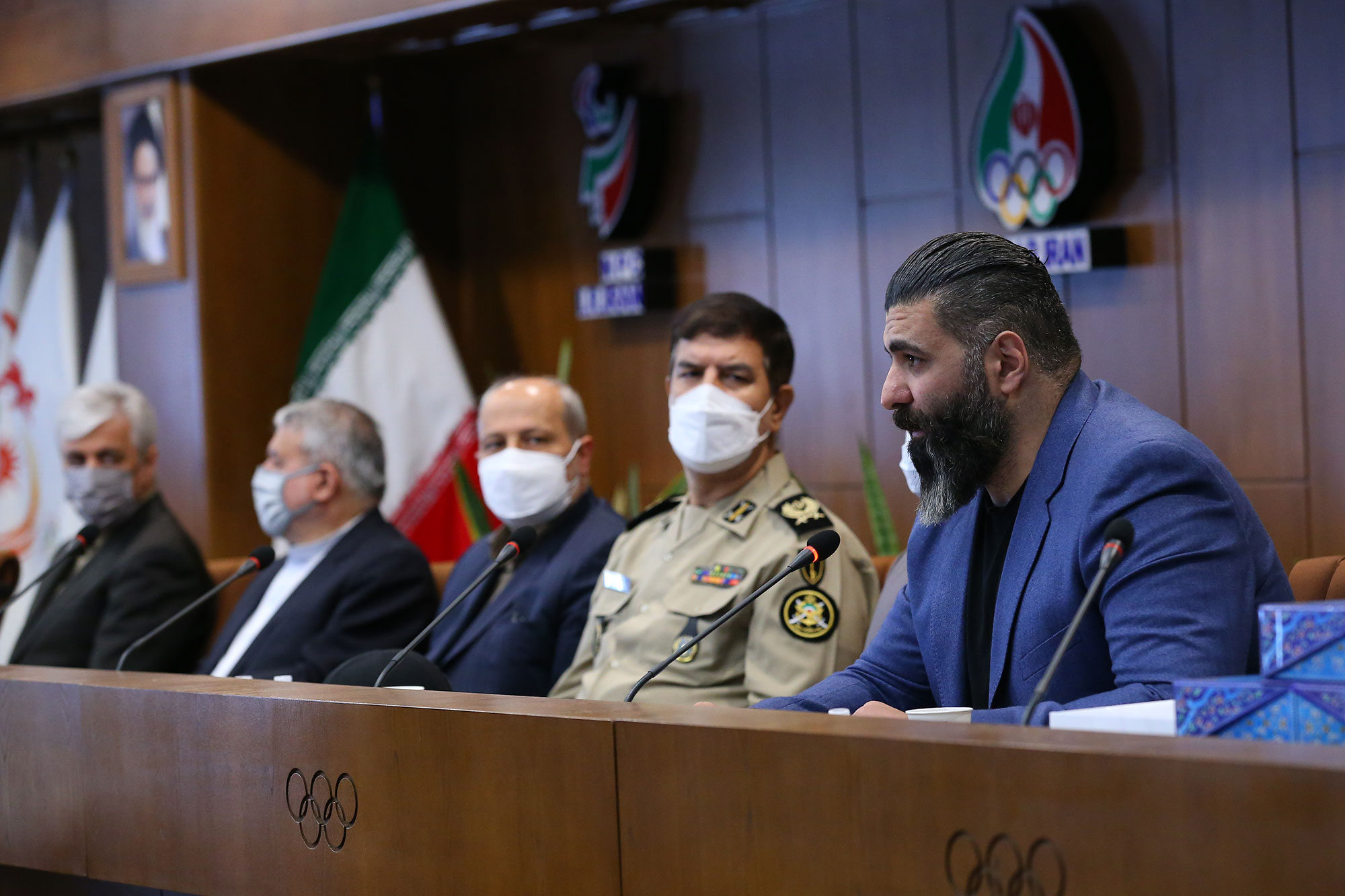 مراسم رونمایی از سردیس نام آوران بوکس کشور 25