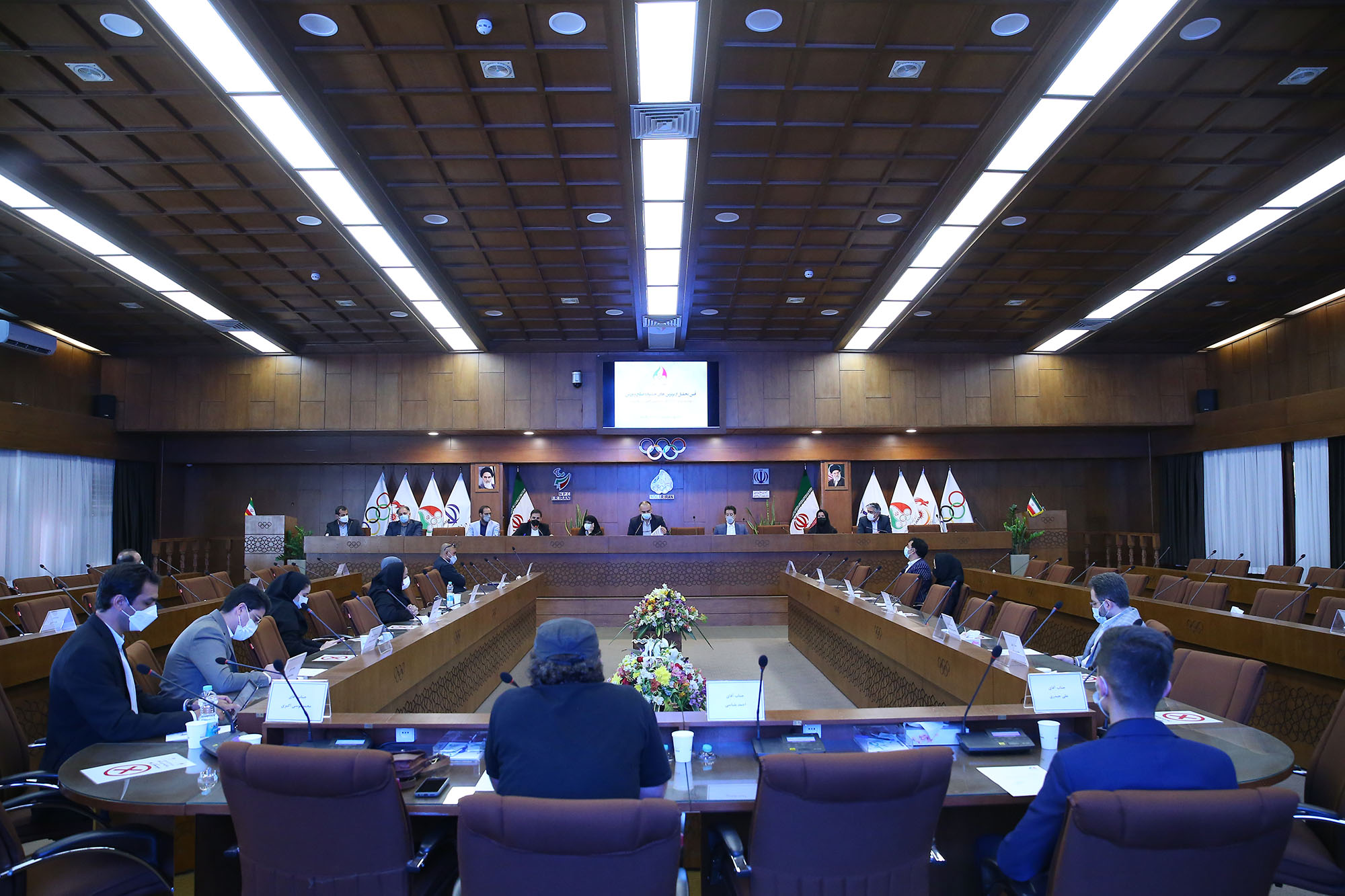 مراسم اختتامیه جشنواره صلح ورزشی 9