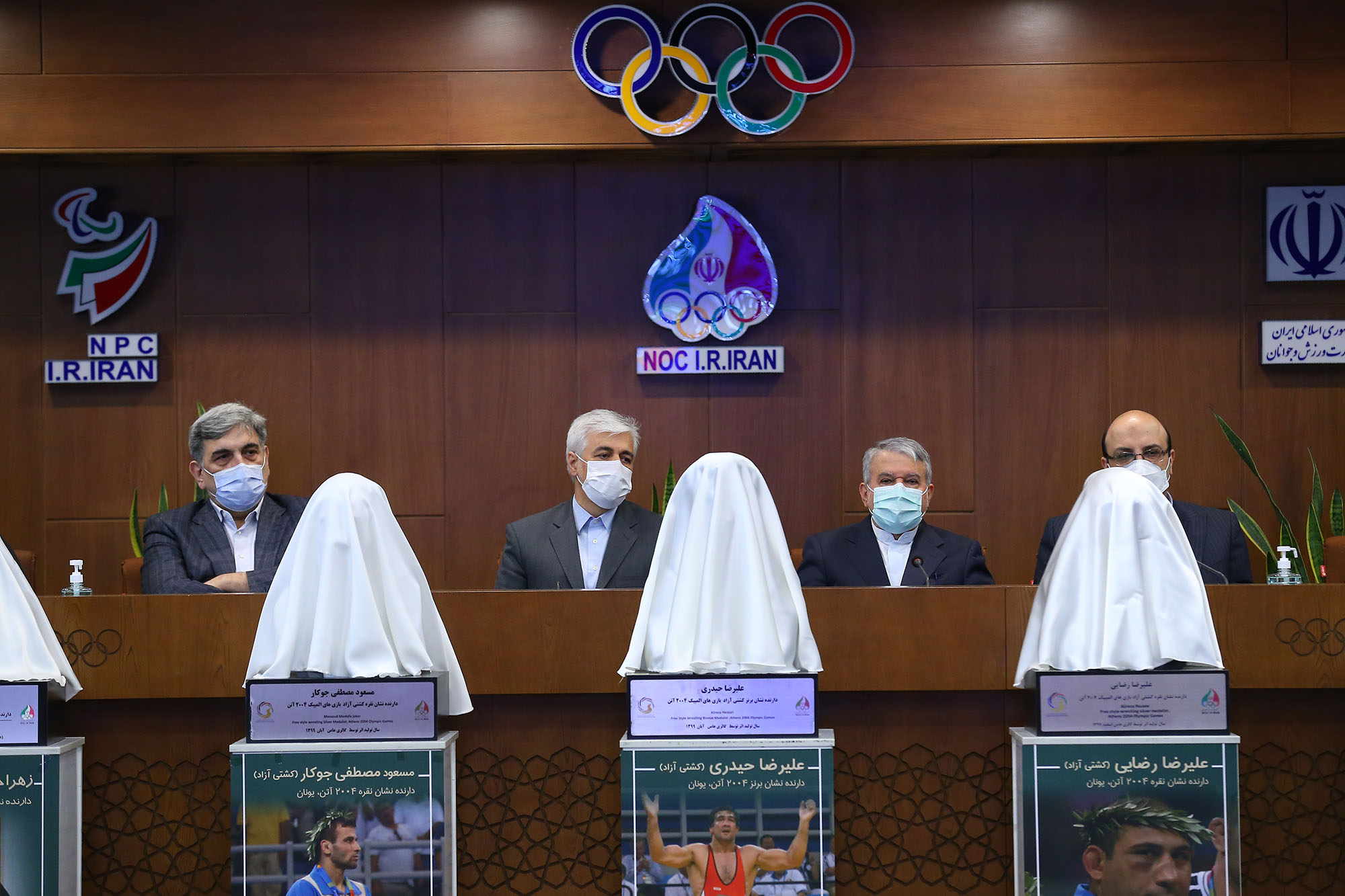 مراسم رونمایی از سردیس قهرمانان ورزش کشور/ 11