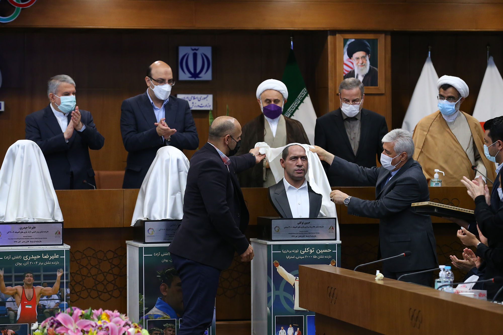مراسم رونمایی از سردیس قهرمانان ورزش کشور/ 20