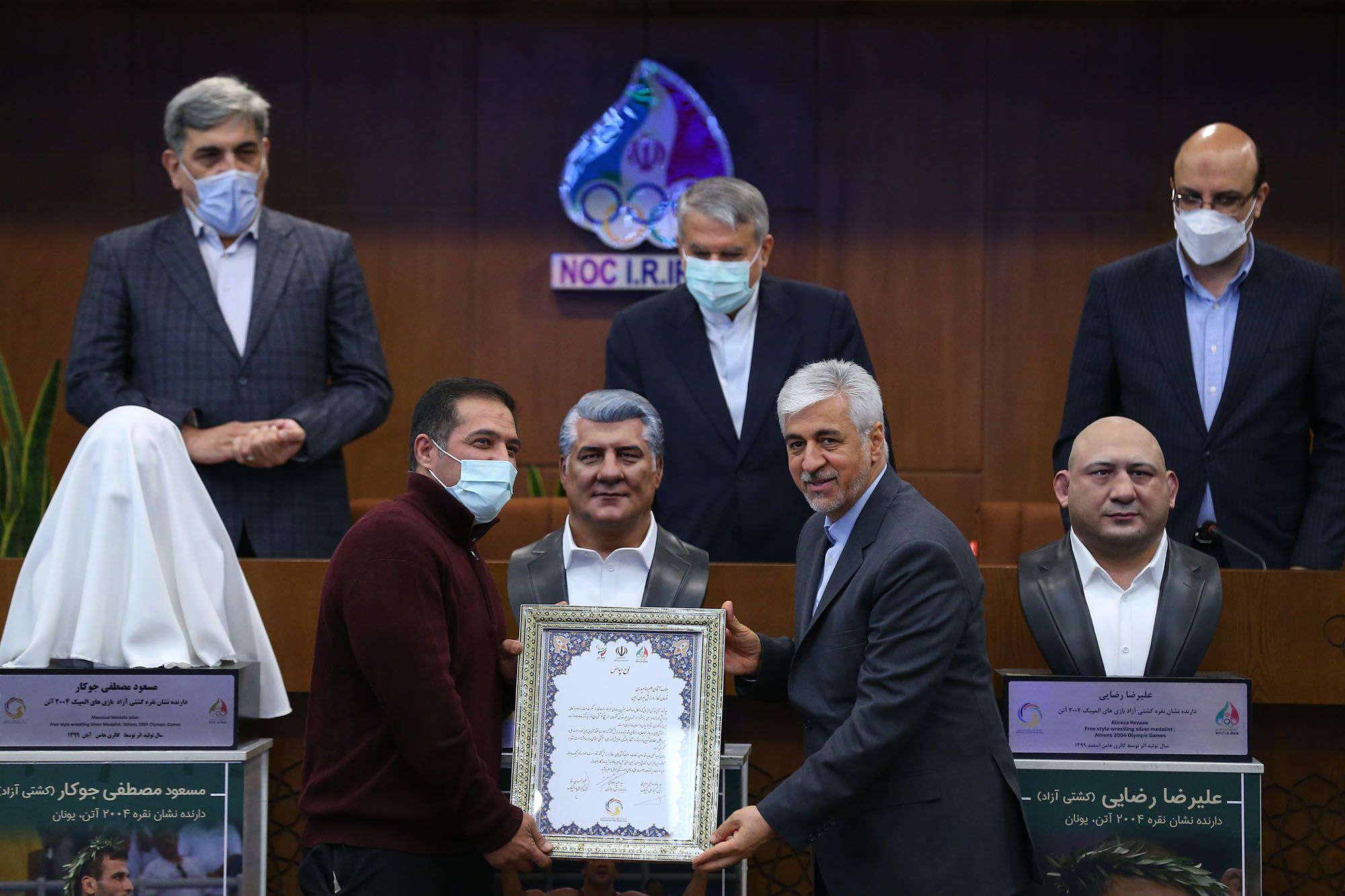 مراسم رونمایی از سردیس قهرمانان ورزش کشور/ 26