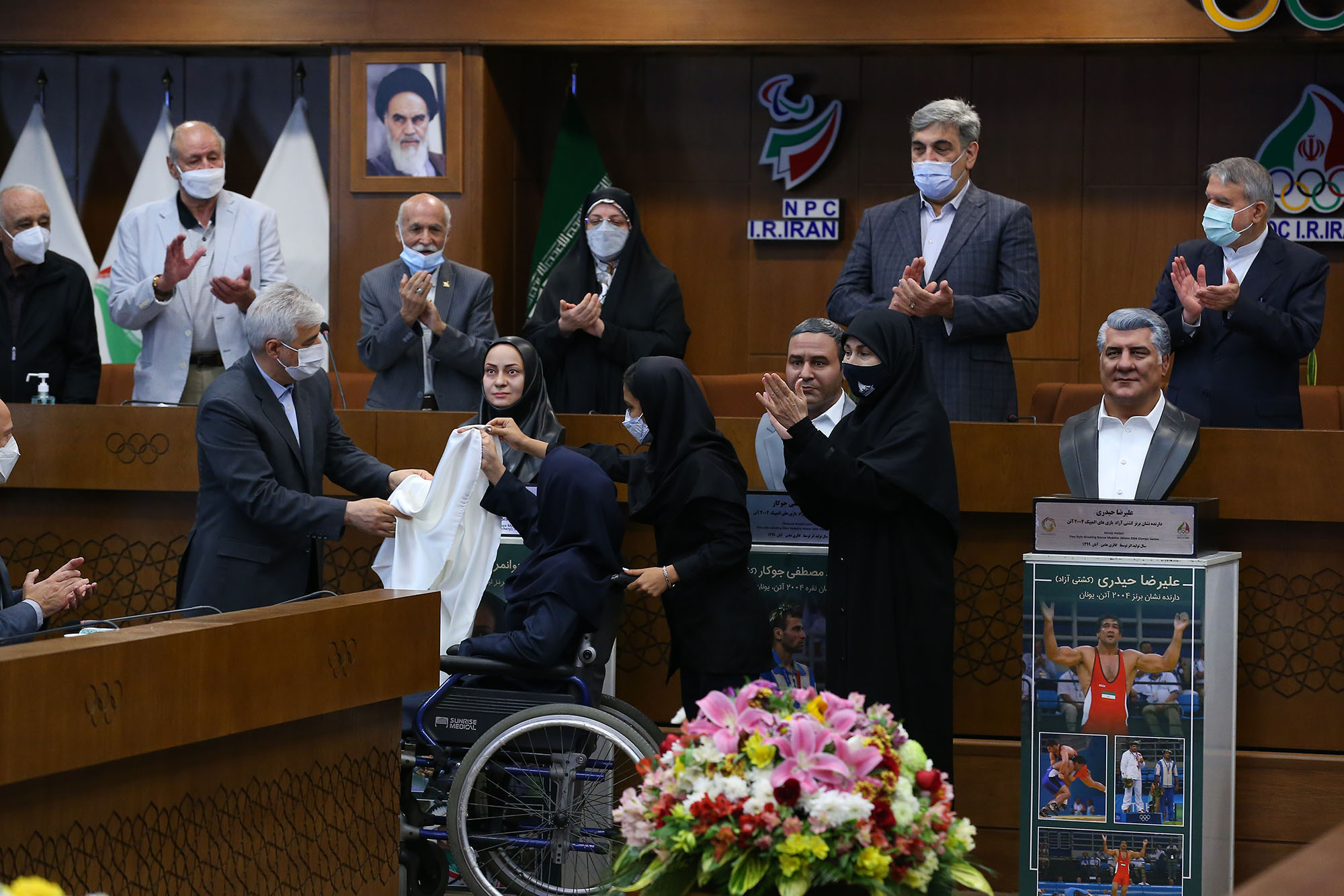 مراسم رونمایی از سردیس قهرمانان ورزش کشور/ 29