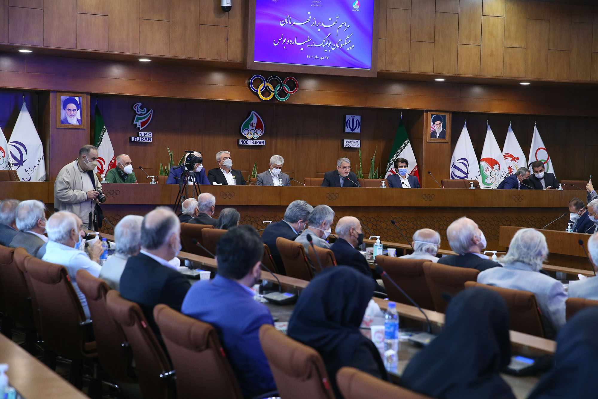 مراسم تقدیر از پیشکسوتان ورزش کشور 5