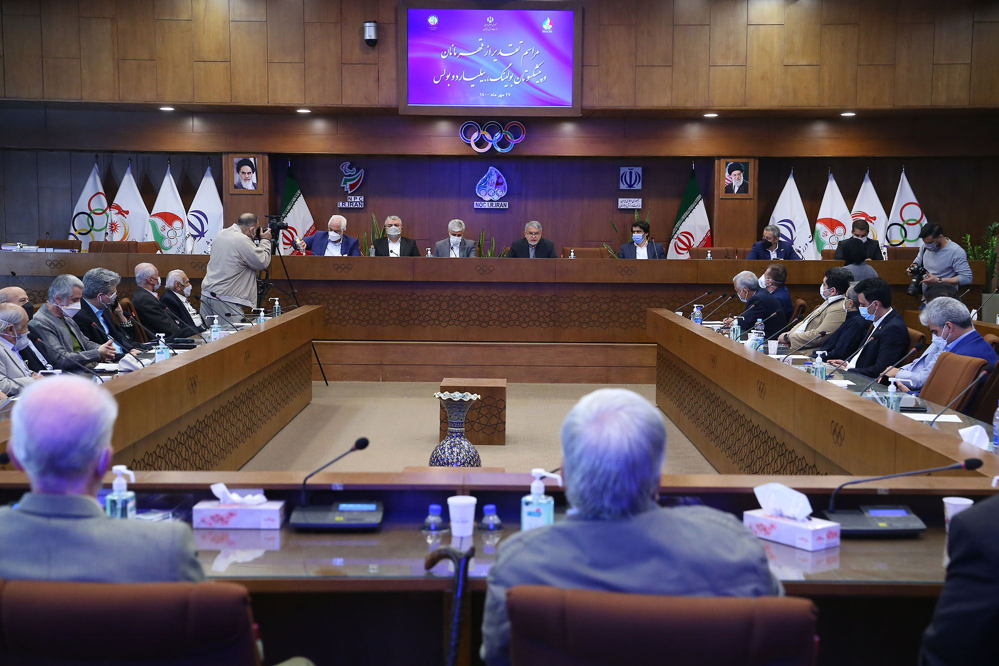 مراسم تقدیر از پیشکسوتان ورزش کشور 7