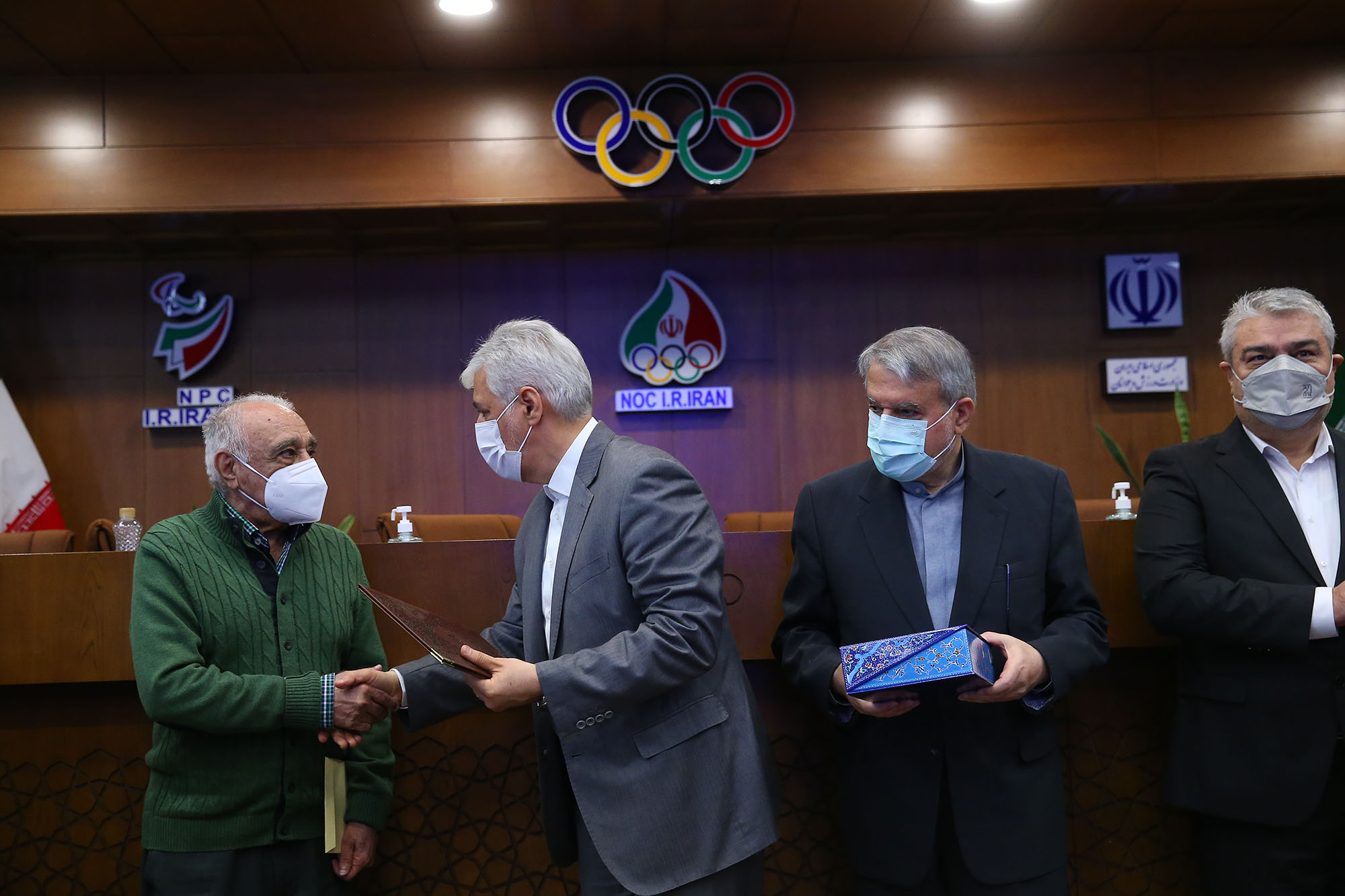 مراسم تقدیر از پیشکسوتان ورزش کشور 23