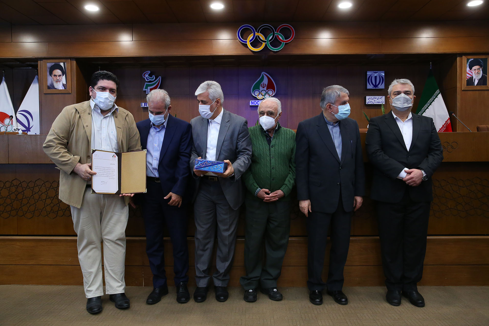 مراسم تقدیر از پیشکسوتان ورزش کشور 35