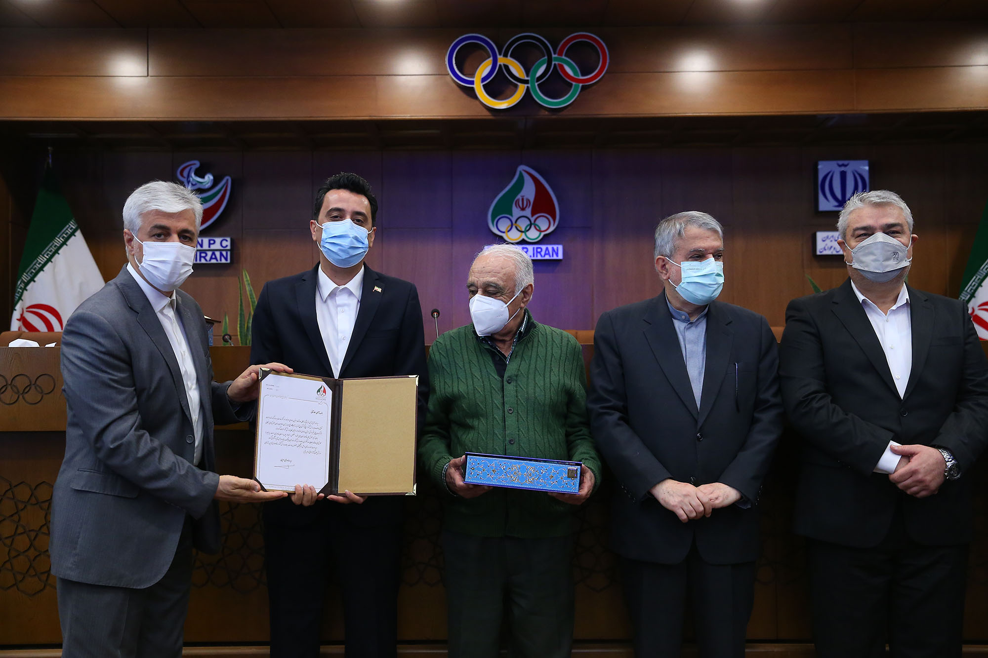 مراسم تقدیر از پیشکسوتان ورزش کشور 36