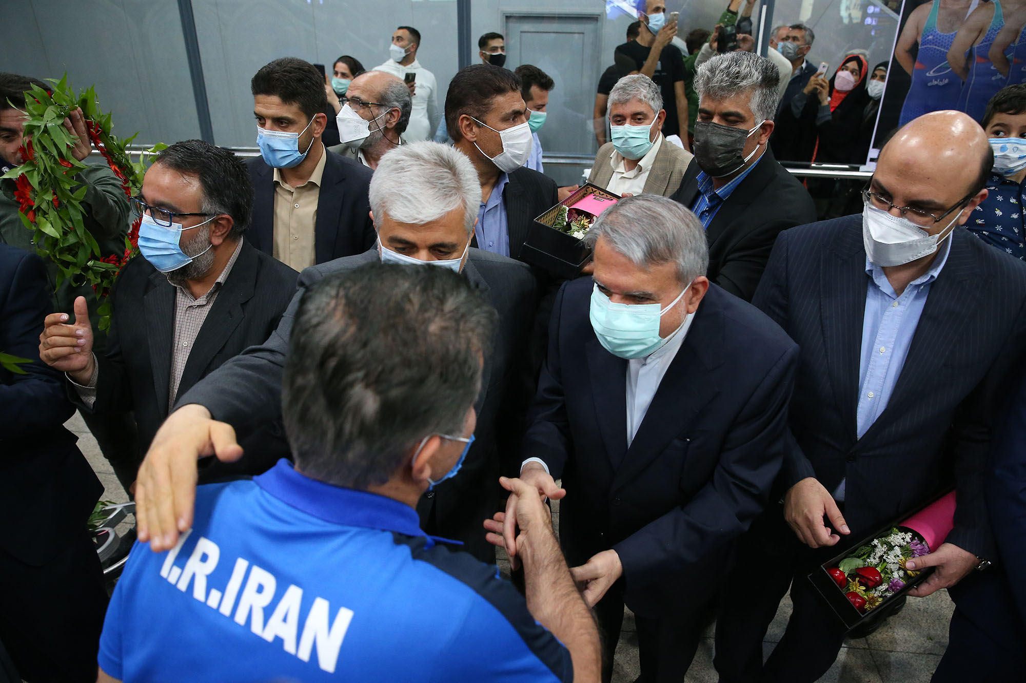 استقبال از تیم ملی کشتی فرنگی 8